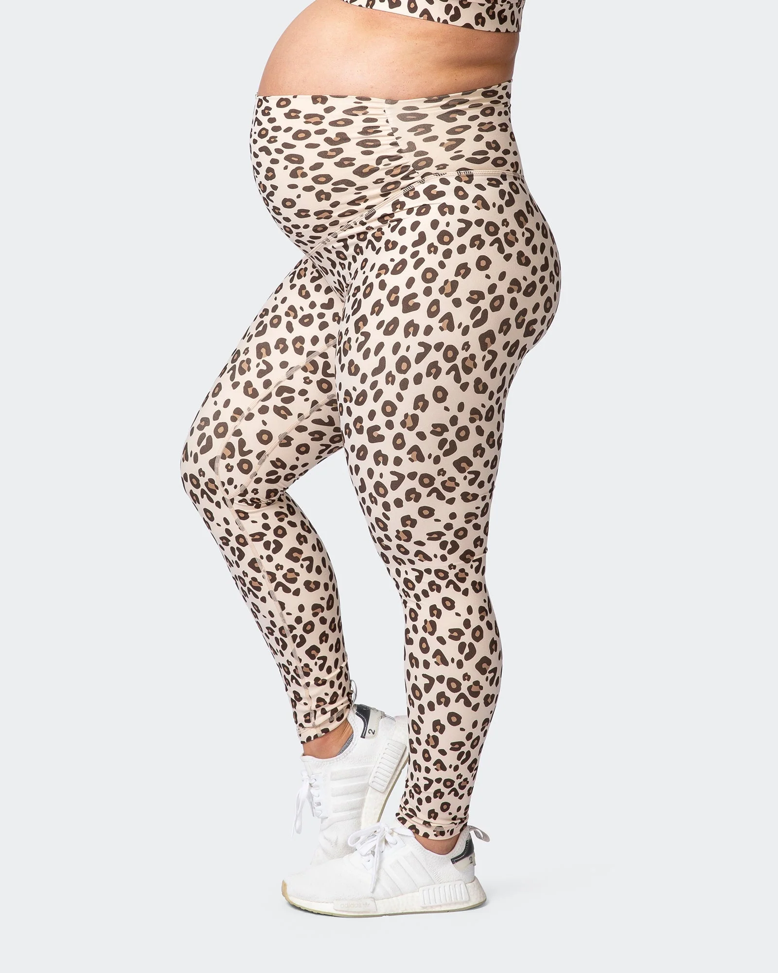 Maternity Everyday Leggings - Cheetah Print - Image 8