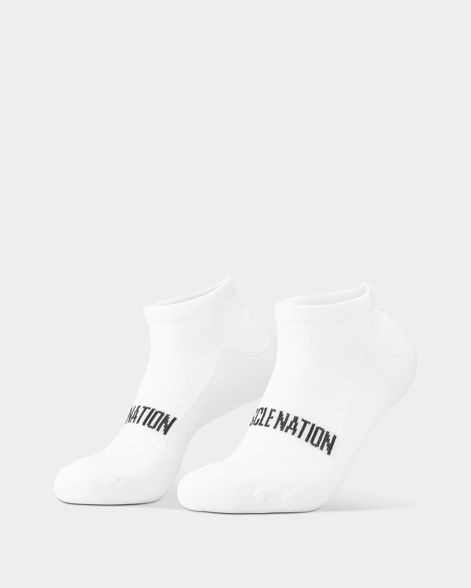 Womens Ankle Socks (x2 Pack) - White - Image 4
