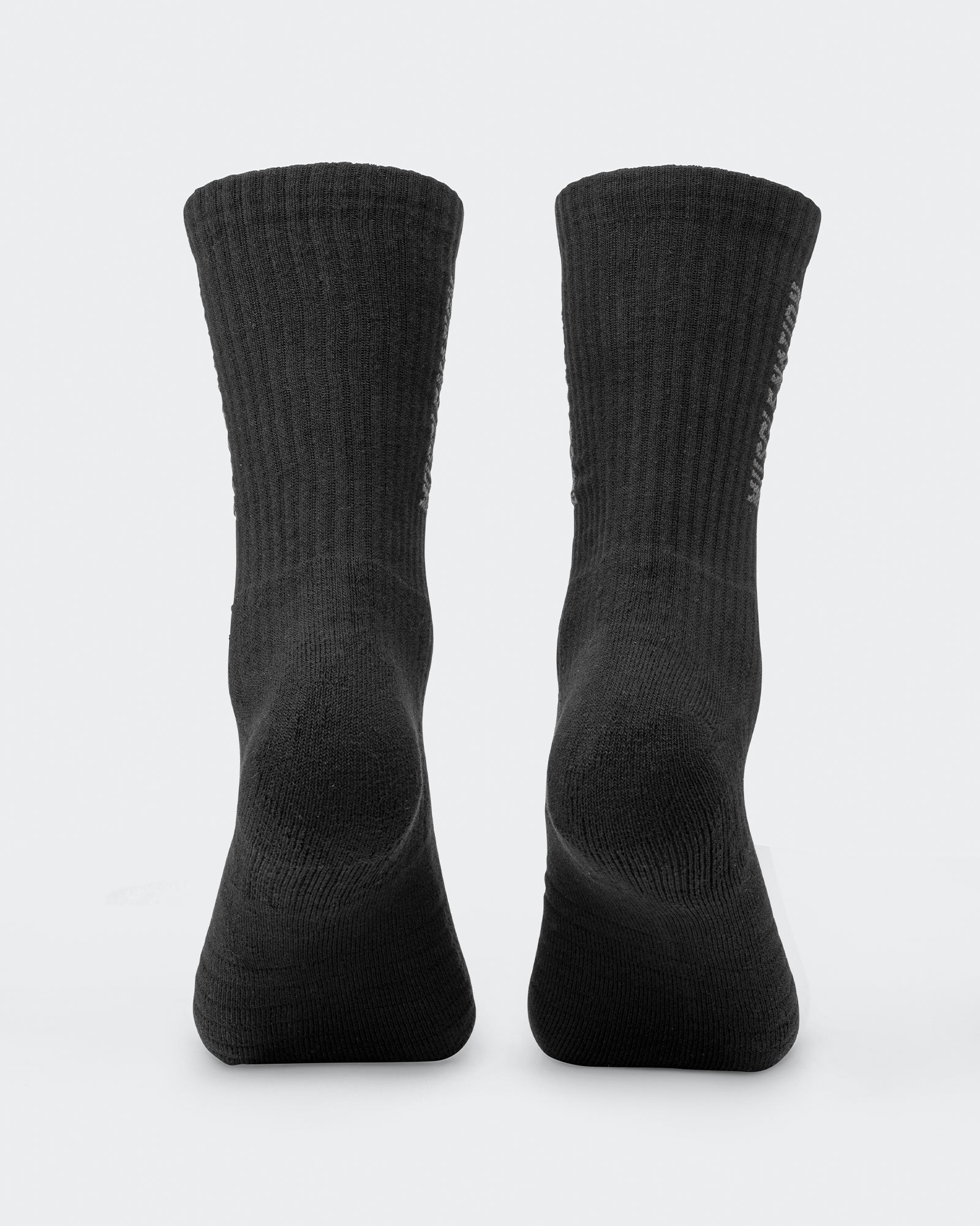 Mens Linear Crew Sock (2x Pack) - Black - Image 4