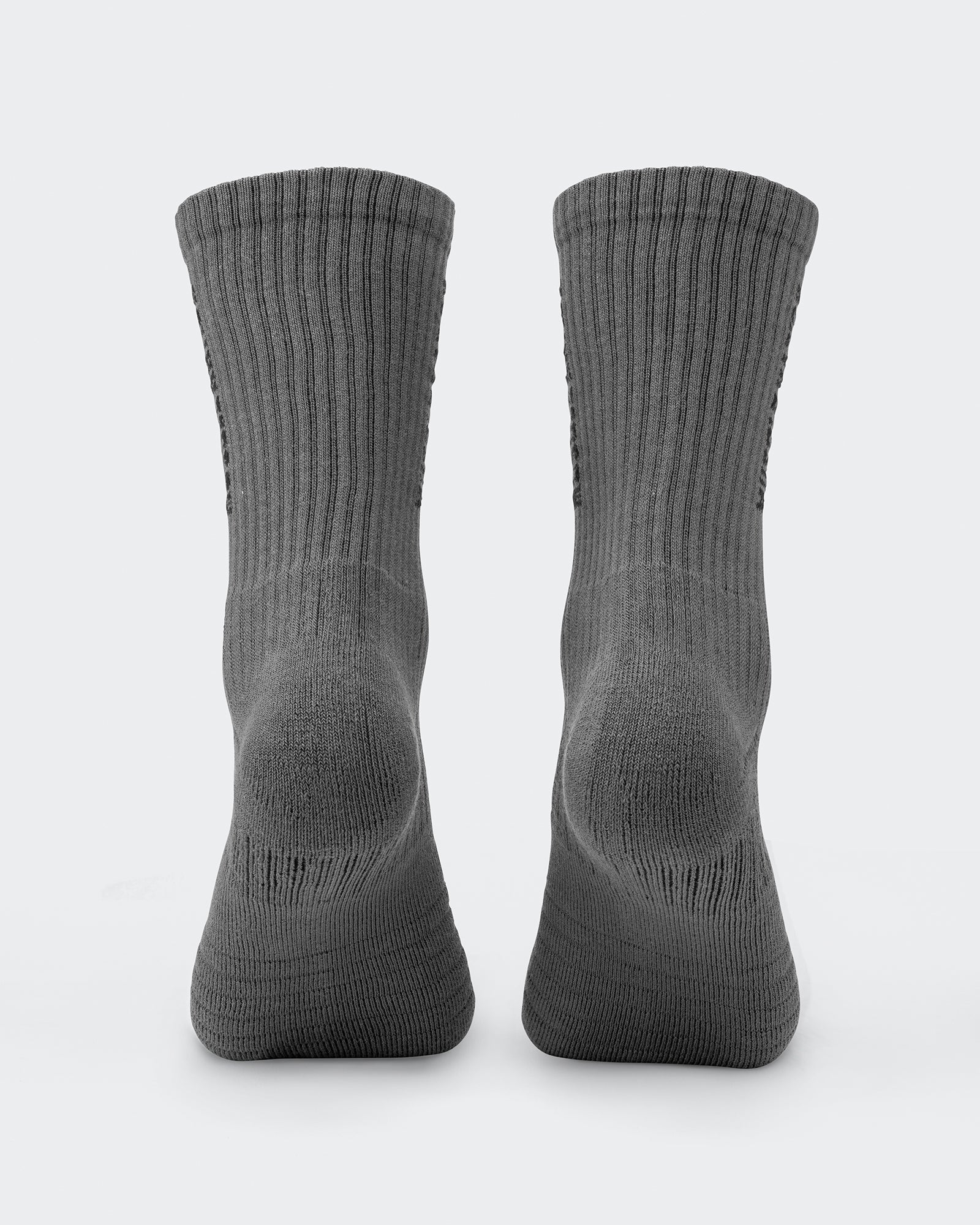 Mens Linear Crew Sock (2x Pack) - Charcoal - Image 4