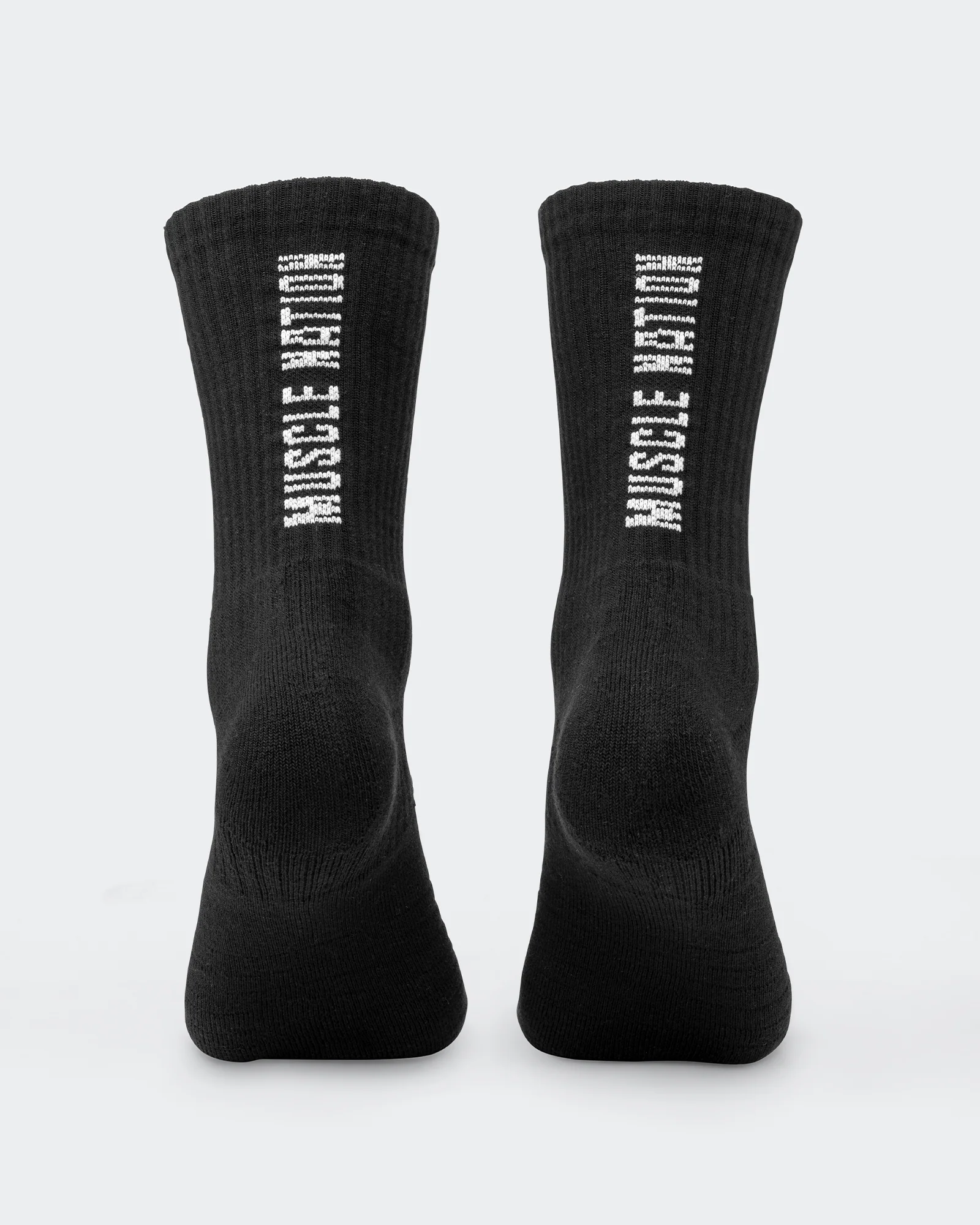 Mens Trainer Crew Sock (2x Pack) - Black - Image 5