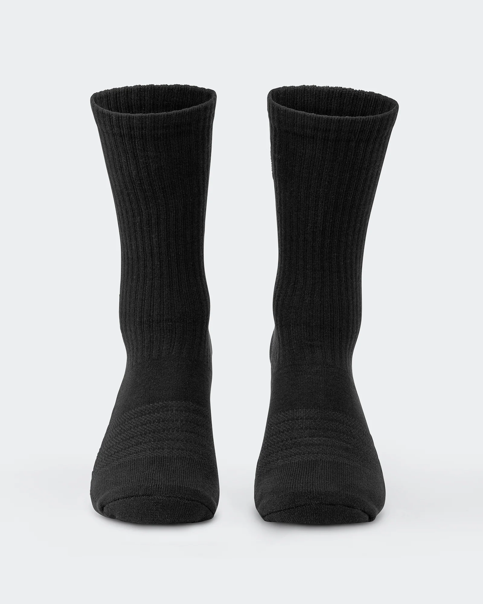 Mens Varsity Crew Sock (2x Pack) - Black - Image 2