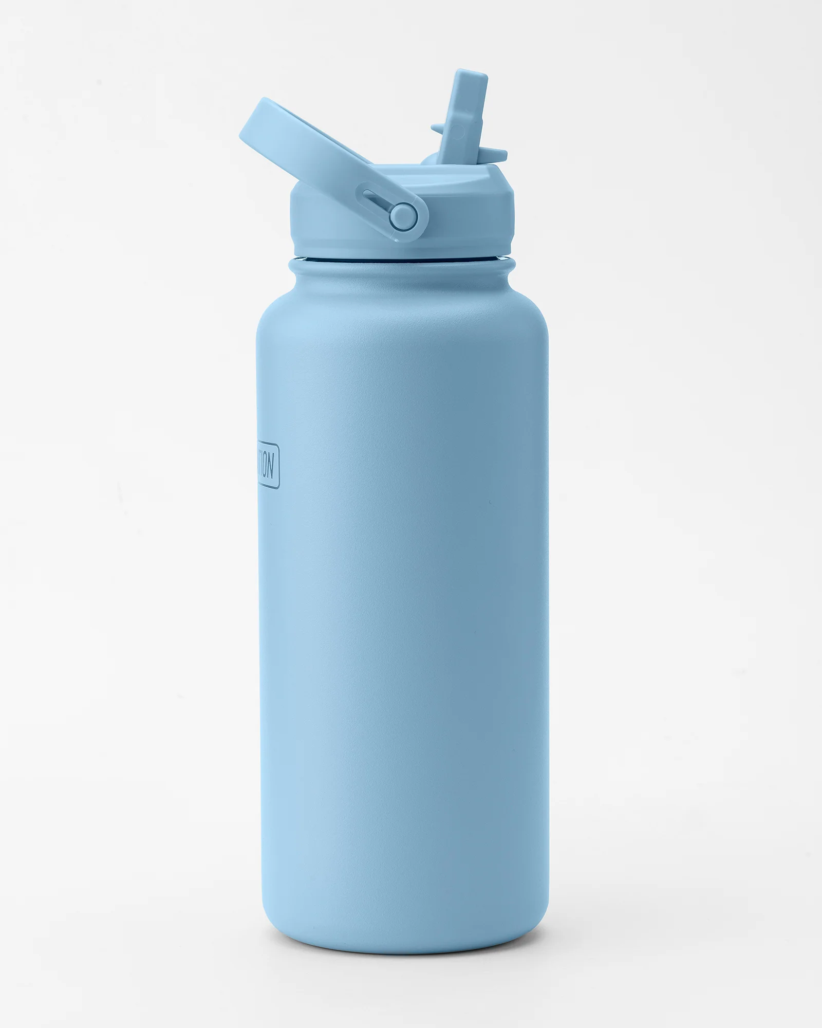 1L Insulated Water Bottle - Steel Blue - Image 4
