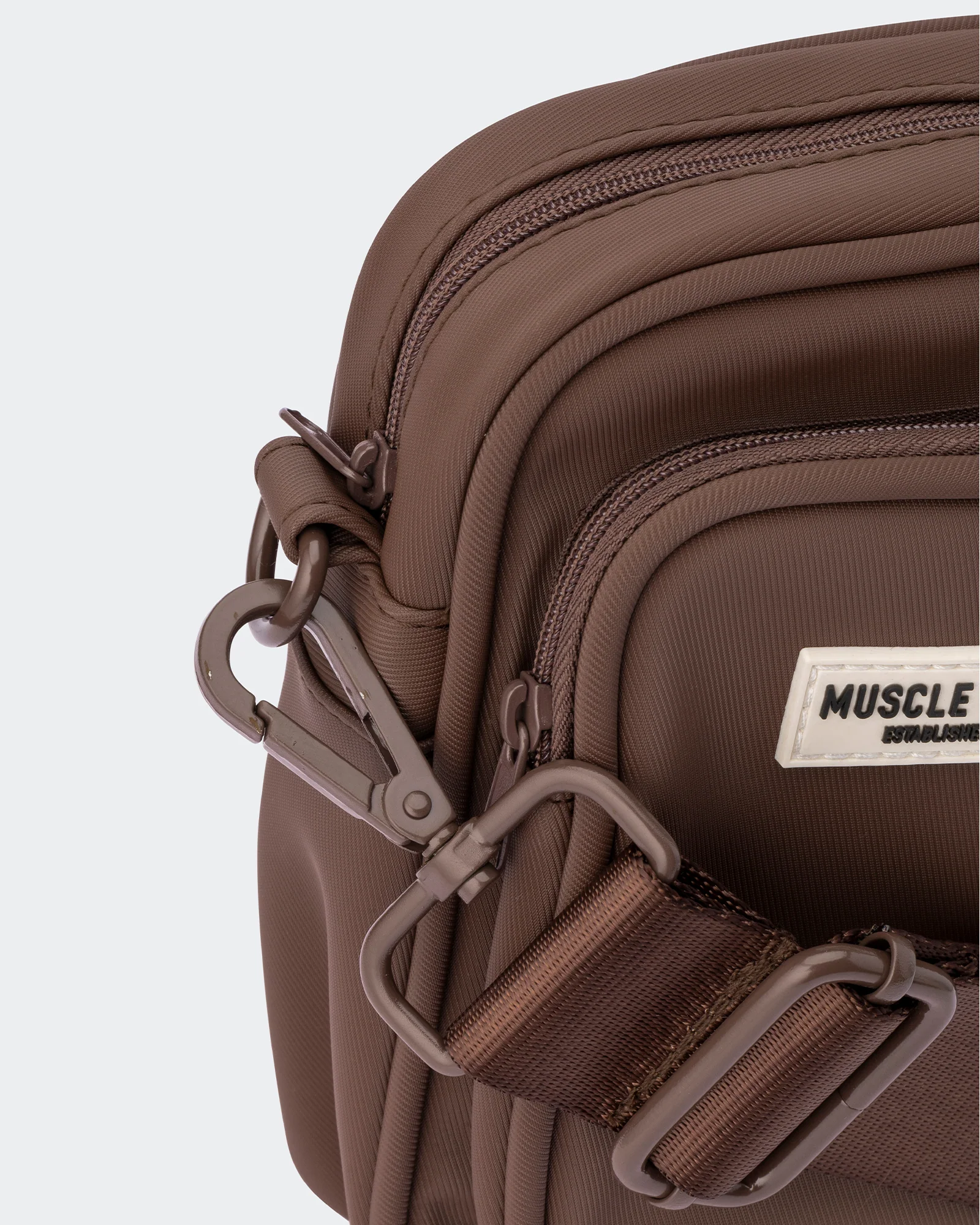 MN Mini Cross Body Bag - Fudge - Image 4