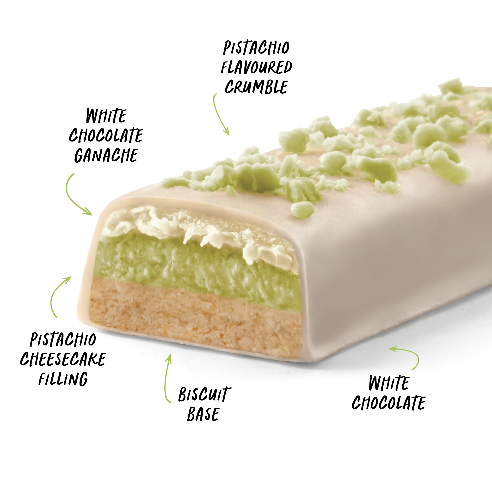 MN x PISTACHIO PAPI Protein Bar - Pistachio Cheesecake - Box of 12 - Image 2