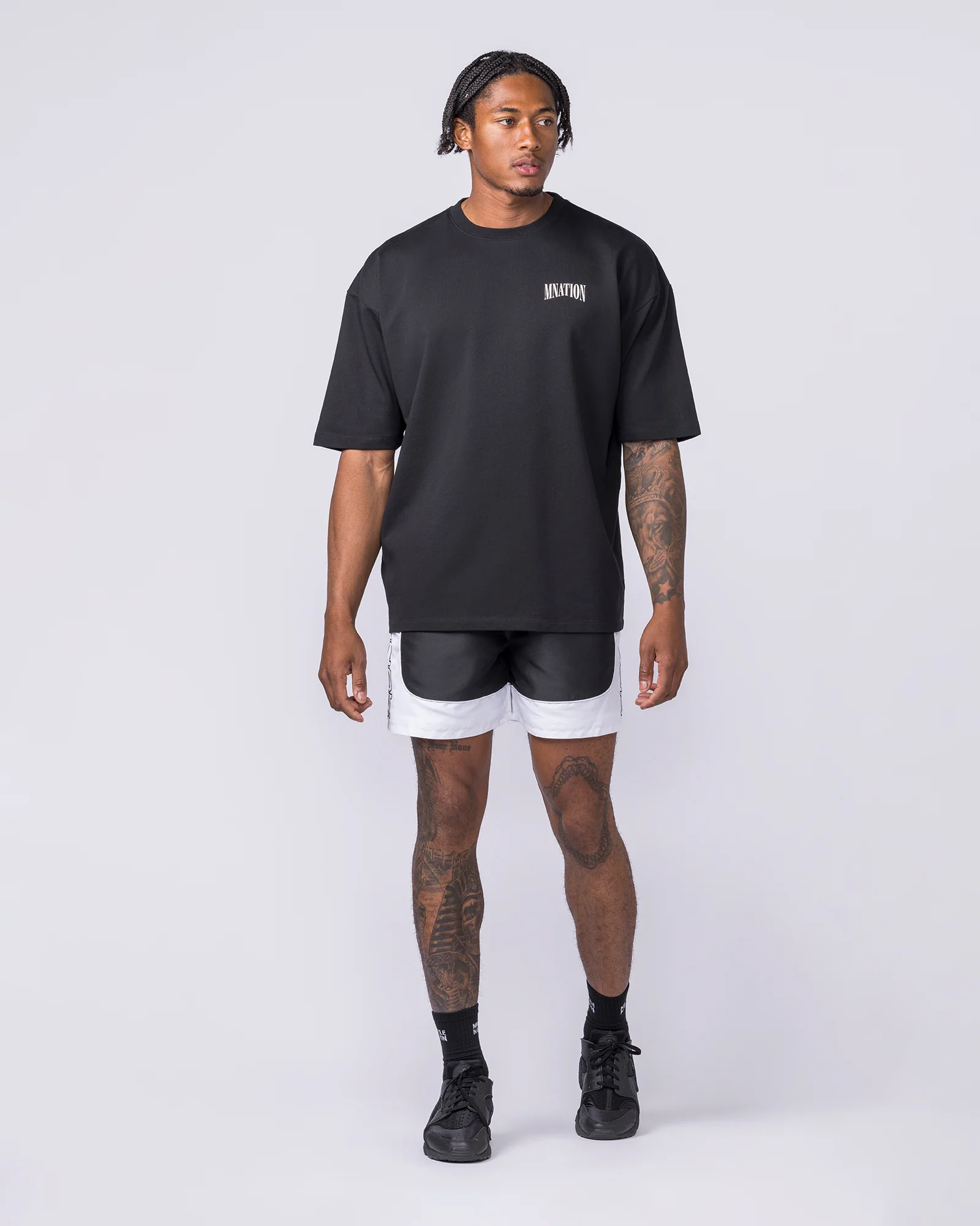 Off Duty Oversized Tee - Black - Image 5