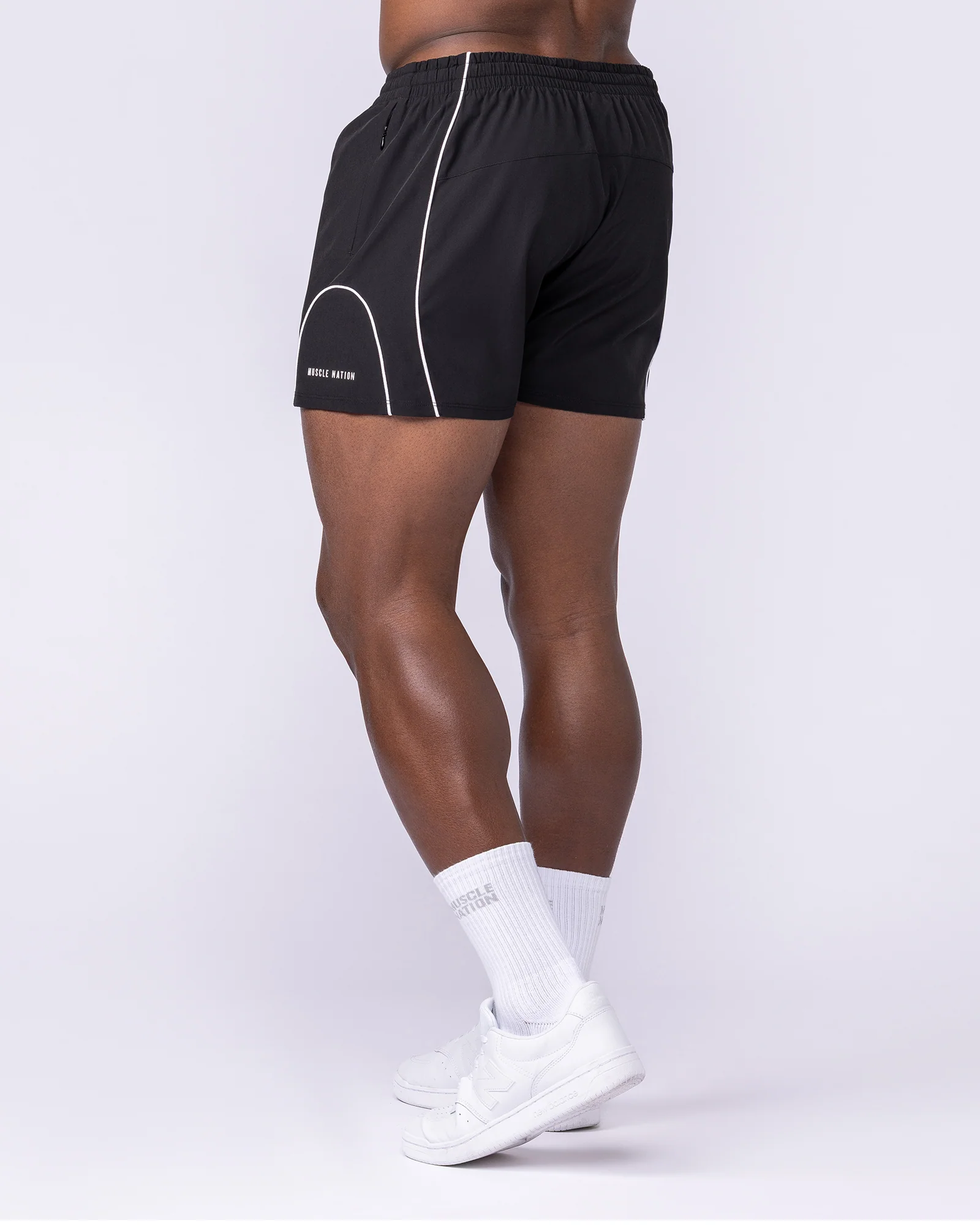 Offside Training 3" Shorts - Black - Image 2