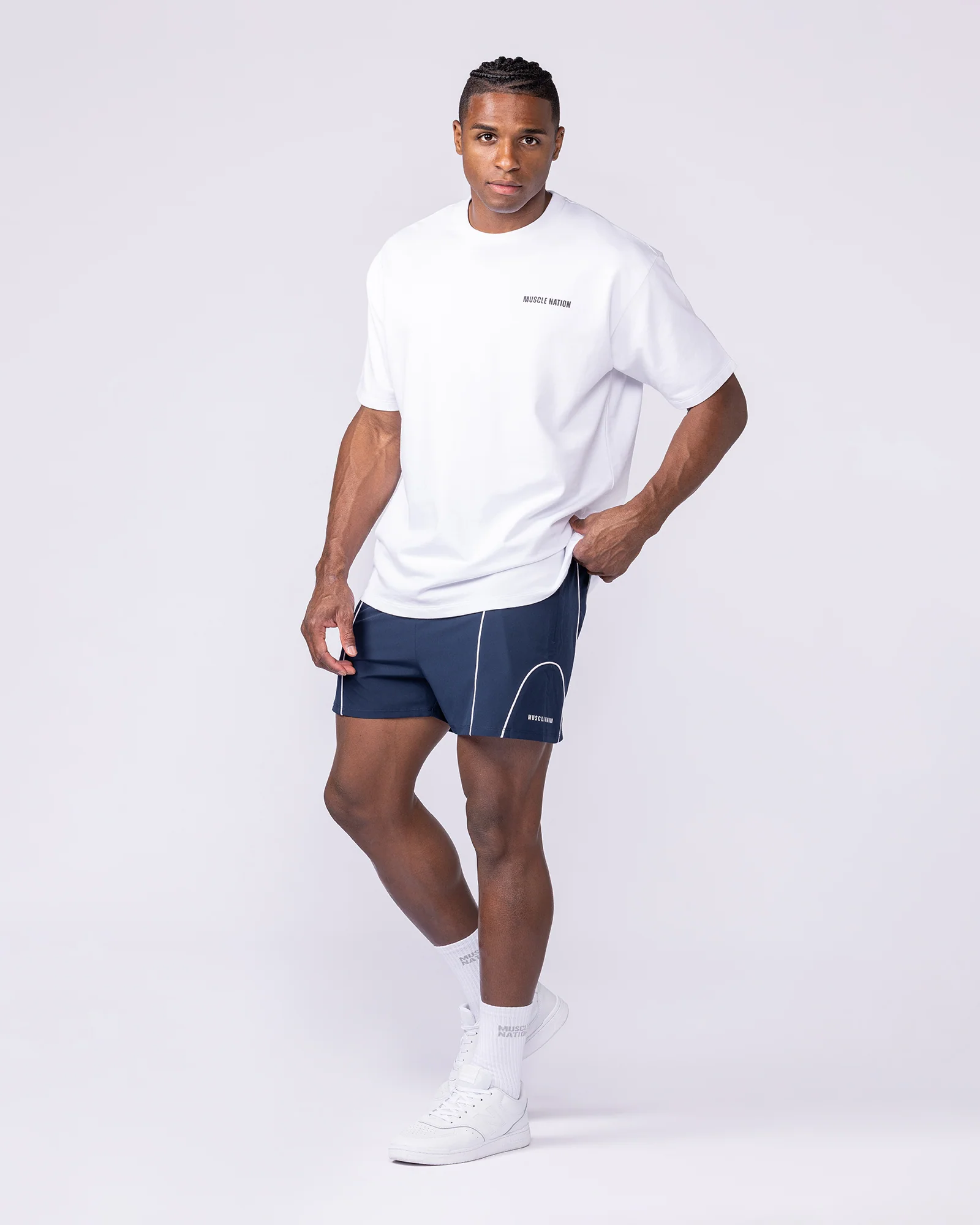 Offside Training 3" Shorts - Navy - Image 6
