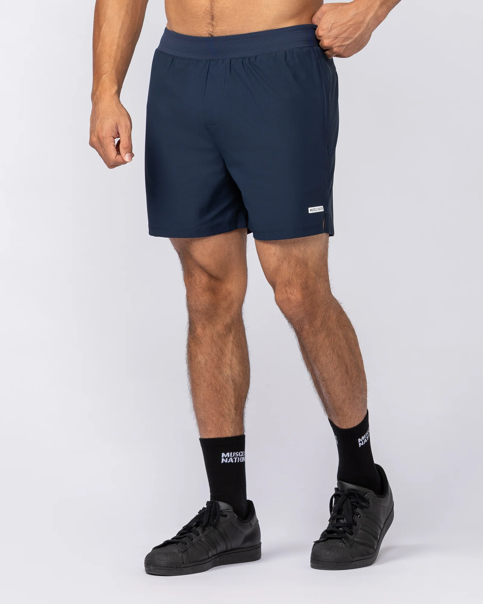 On Repeat Training 5" Shorts - Navy - Image 2