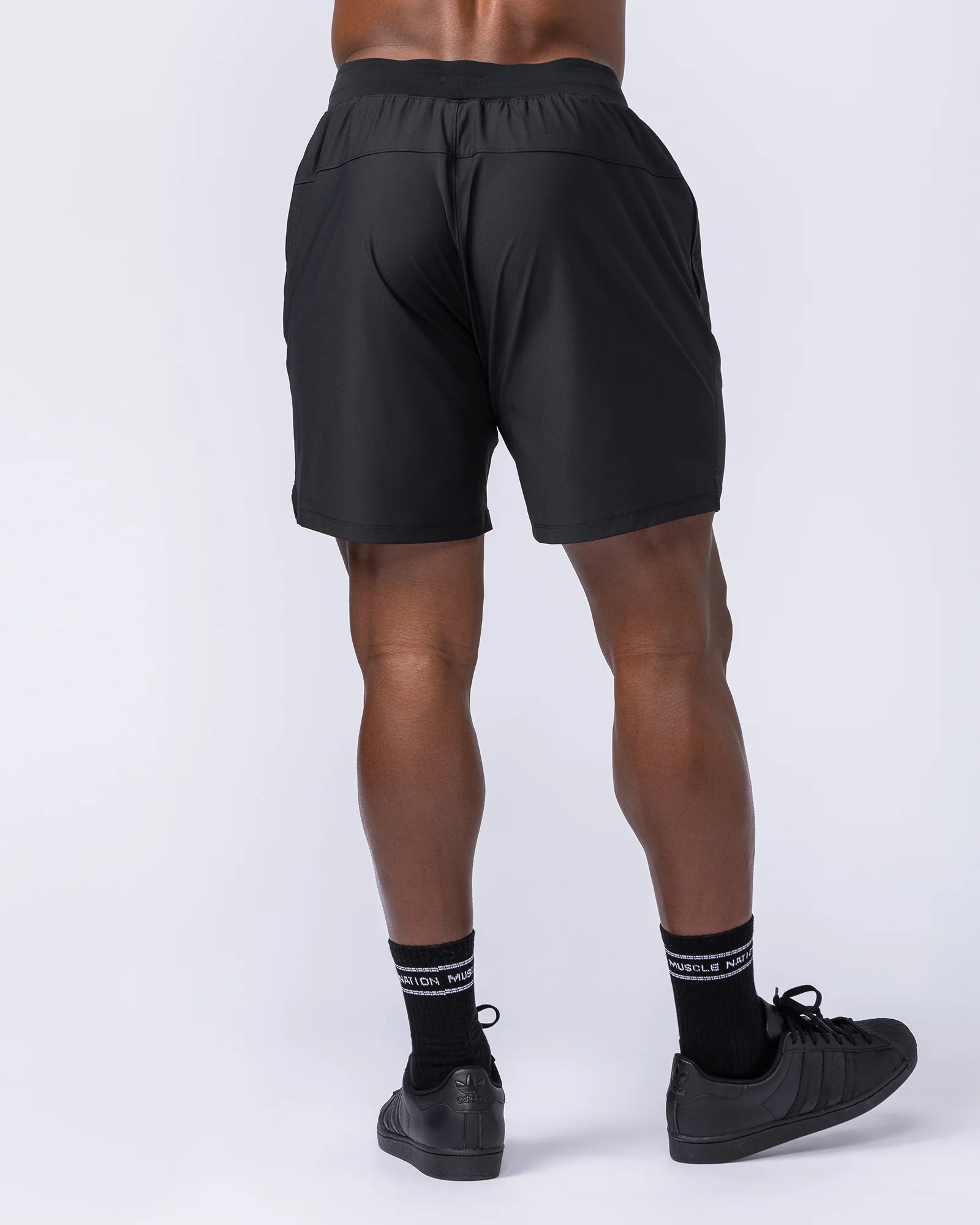 On Repeat Training 7" Shorts - Black - Image 5