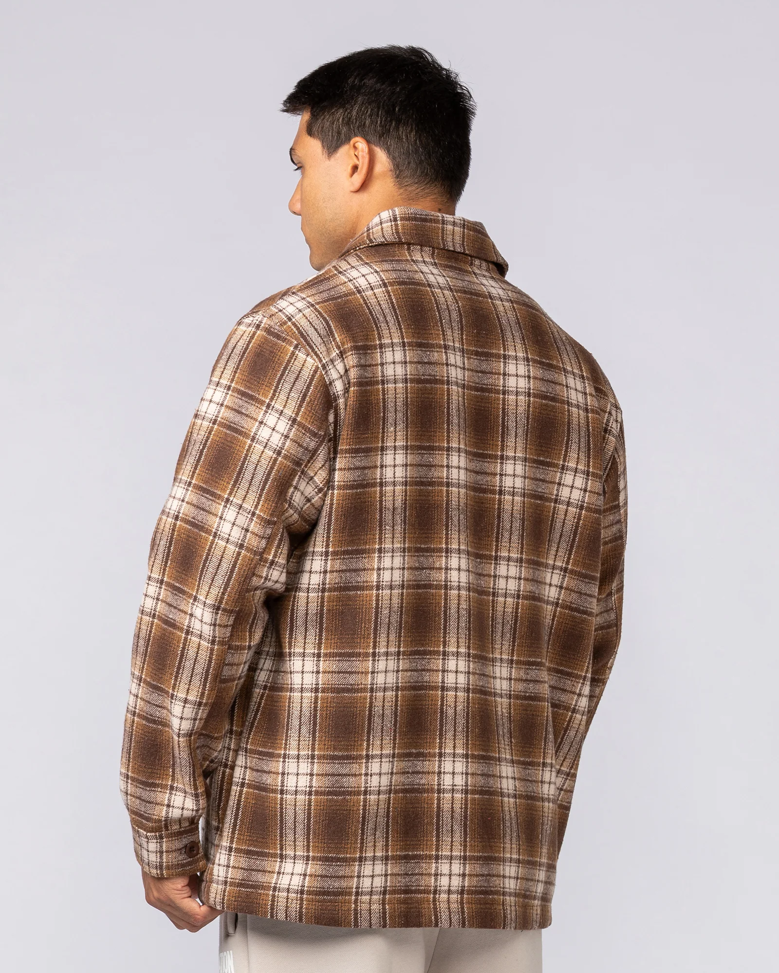 Oversized Shacket - Plaid - Image 5