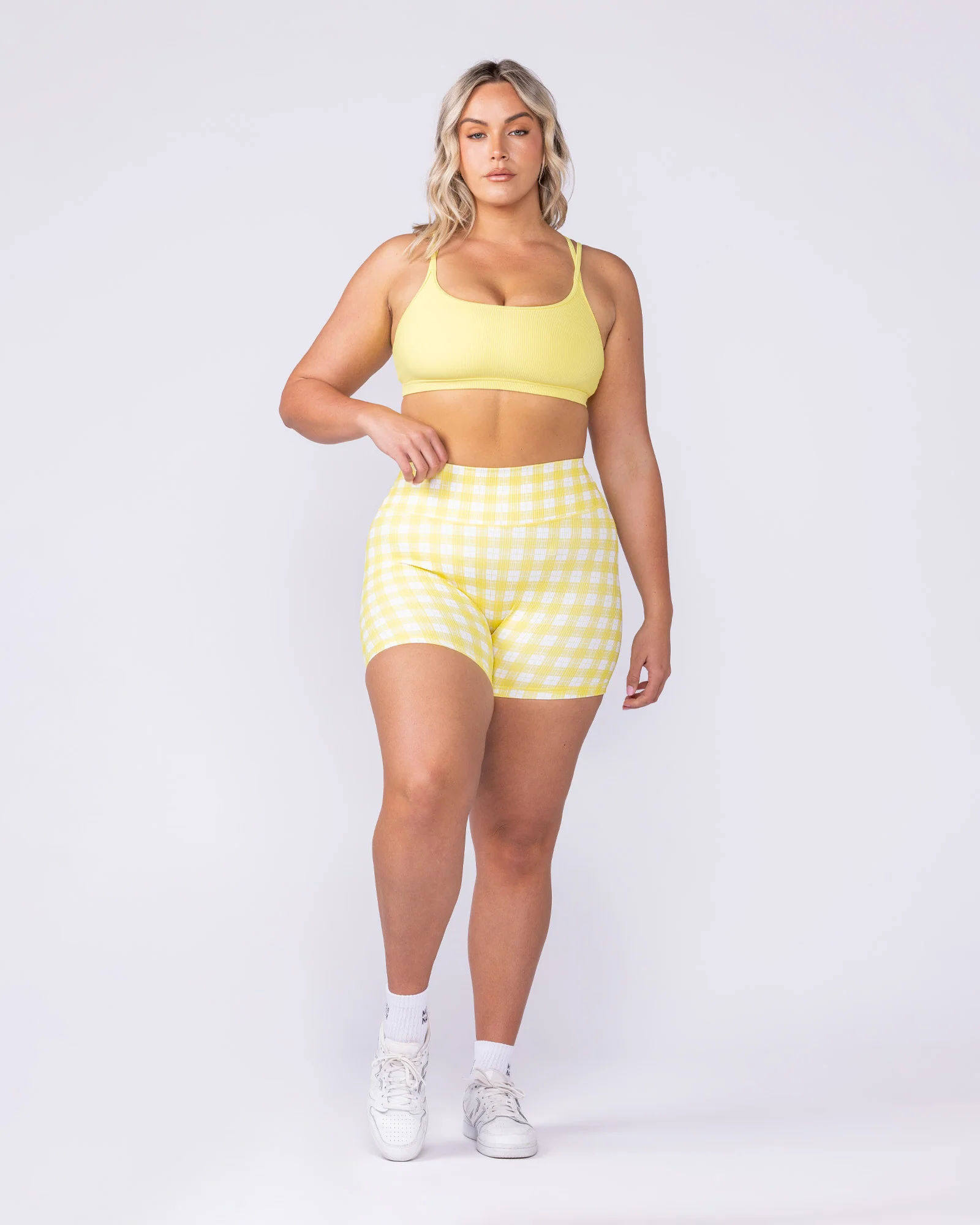 Pace It Rib Bra - Sunshine - Image 5
