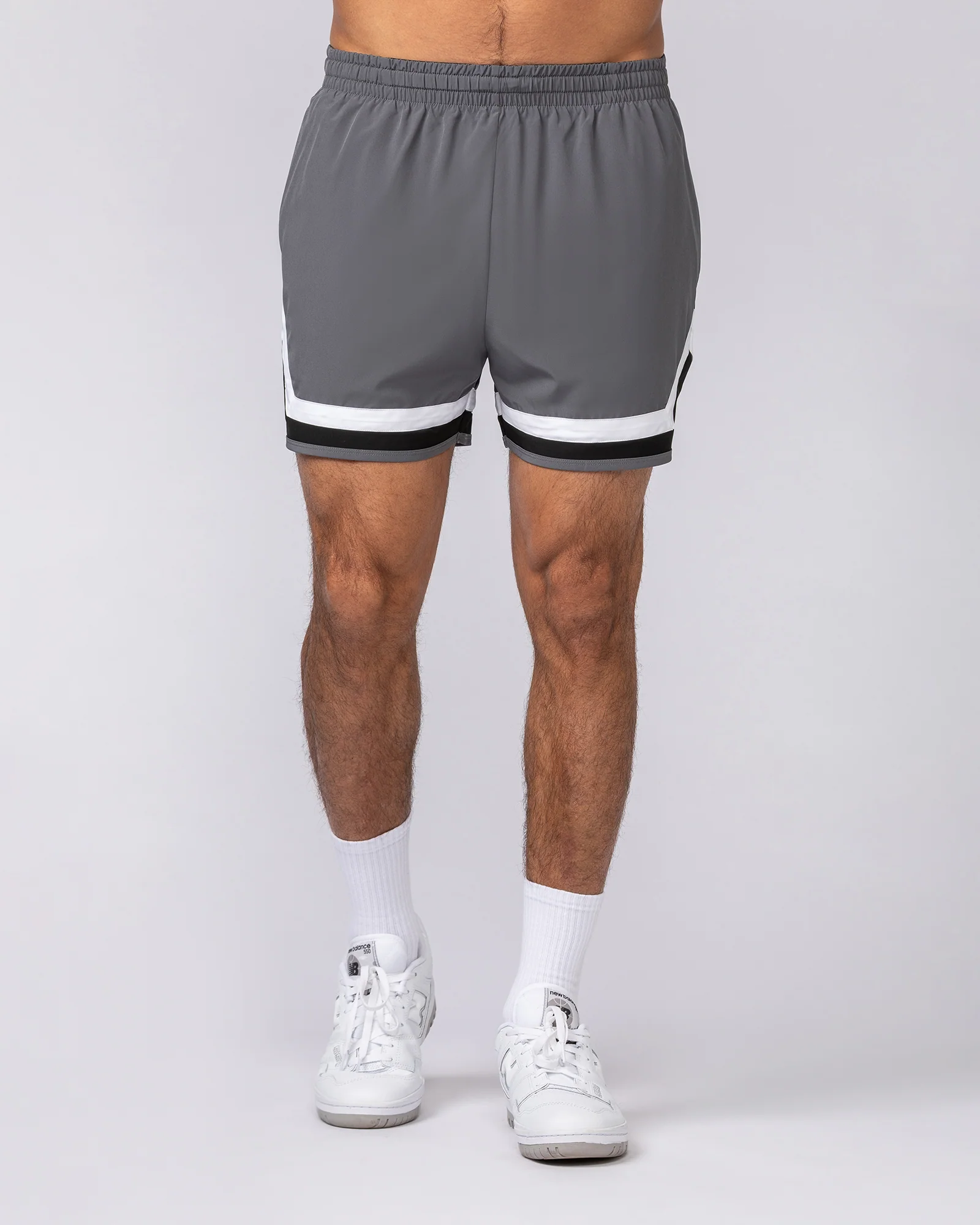Player 4" Active Shorts - Gunmetal - Image 2