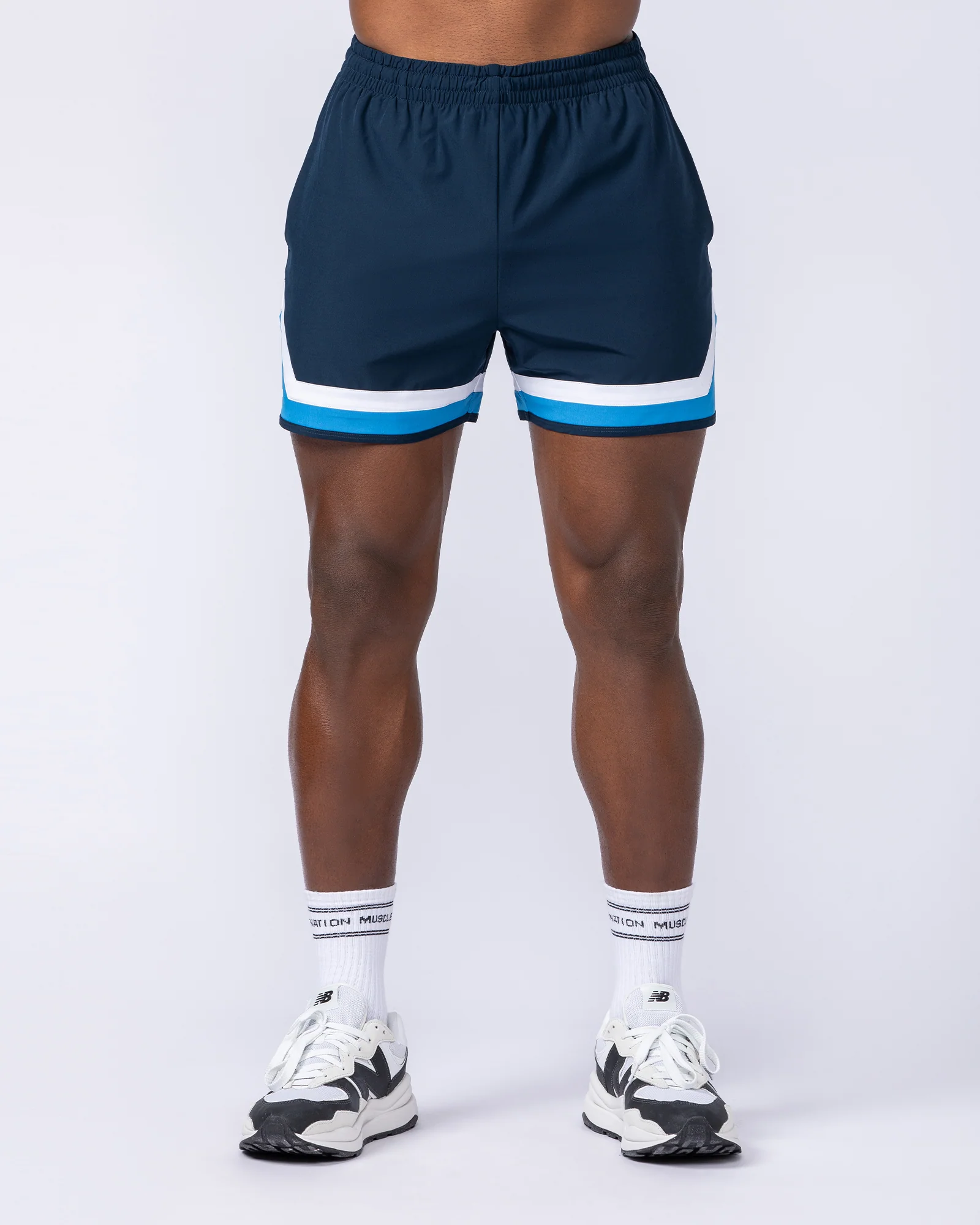 Player 4" Active Shorts - Navy - Image 2