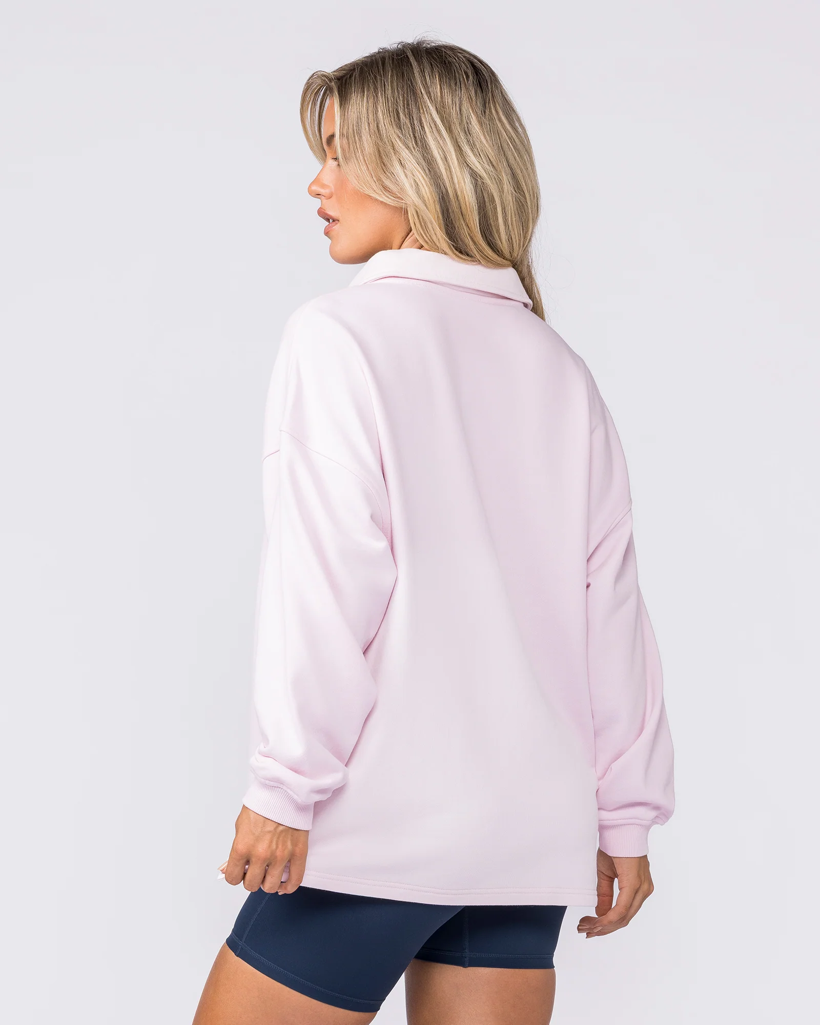 Polo Relaxed Pullover - Babydoll - Image 2