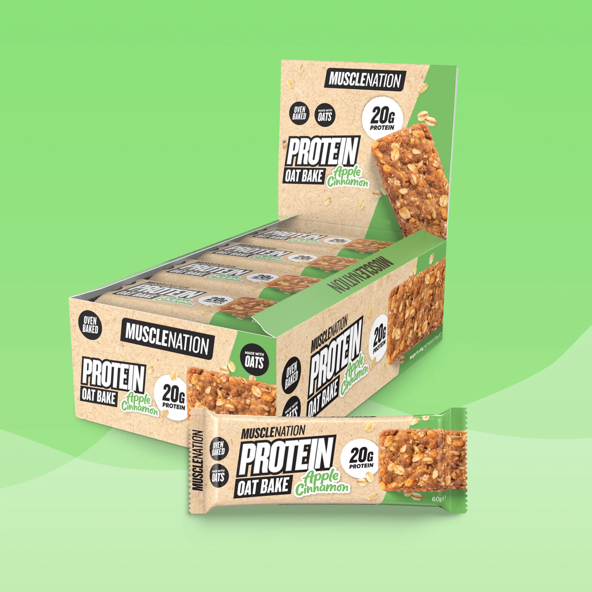 PROTEIN Oat Bake - Apple Cinnamon - Box of 12