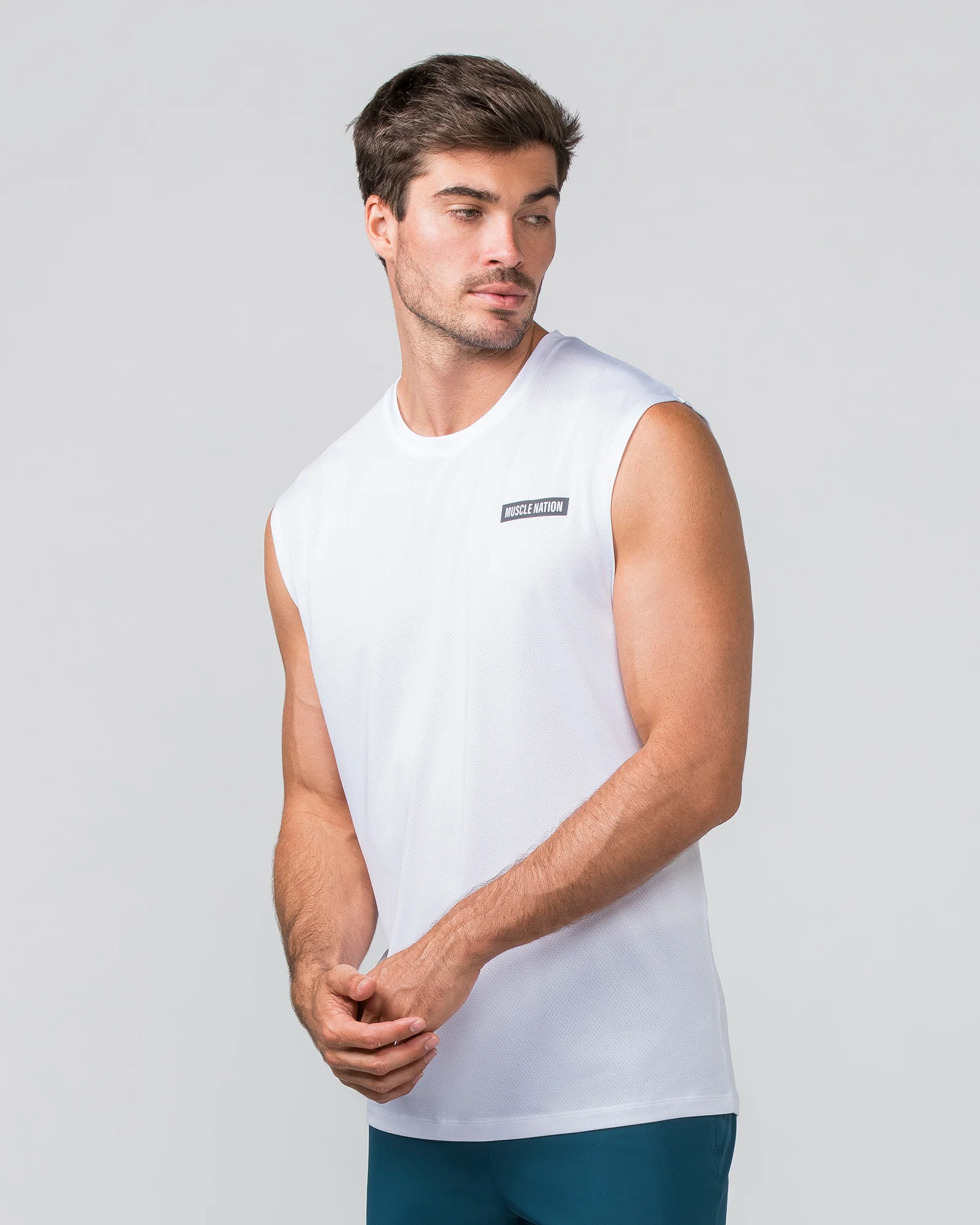 Relaxed Active Tank - White - Image 2