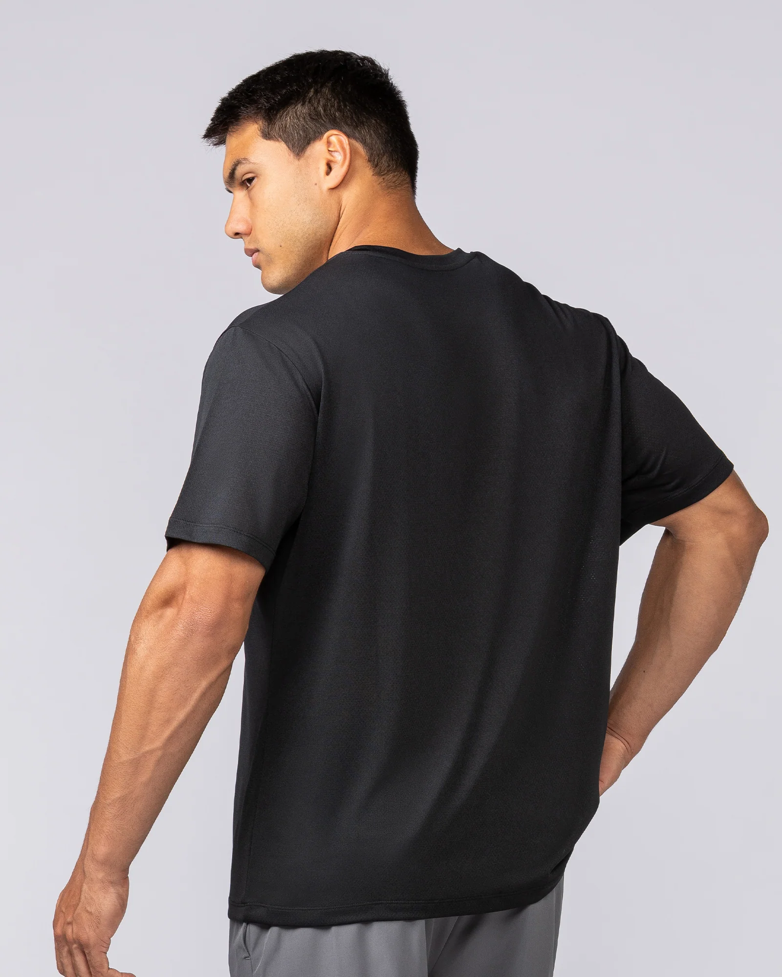 Relaxed Active Tee - Black - Image 3