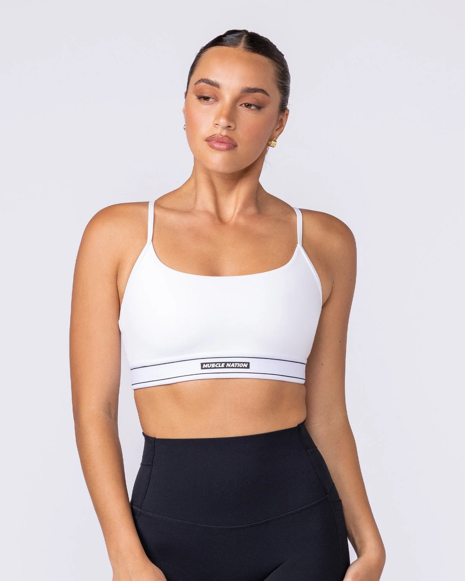 Relay Bra - White