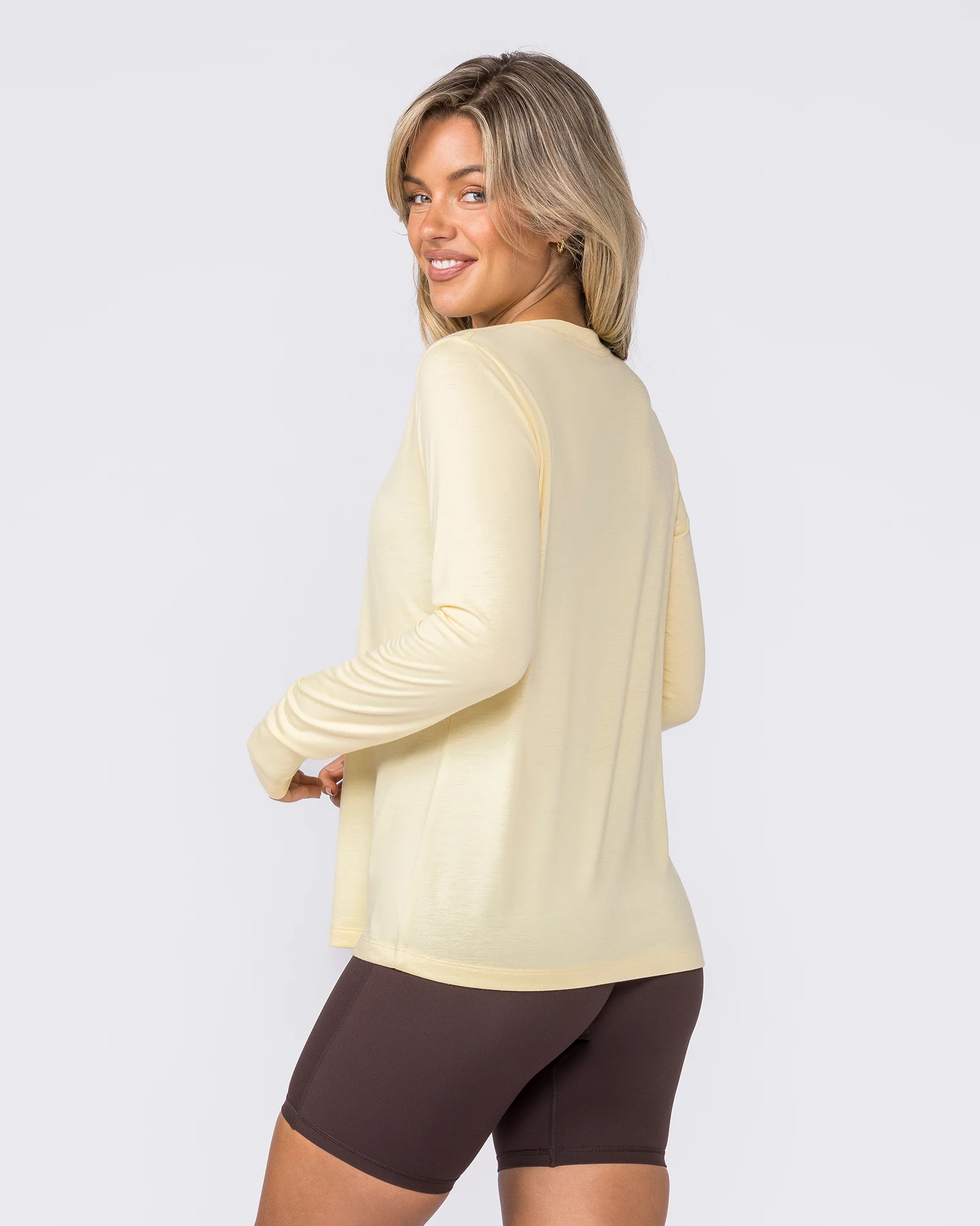 Routine Long Sleeve Top - Panna Cotta - Image 2