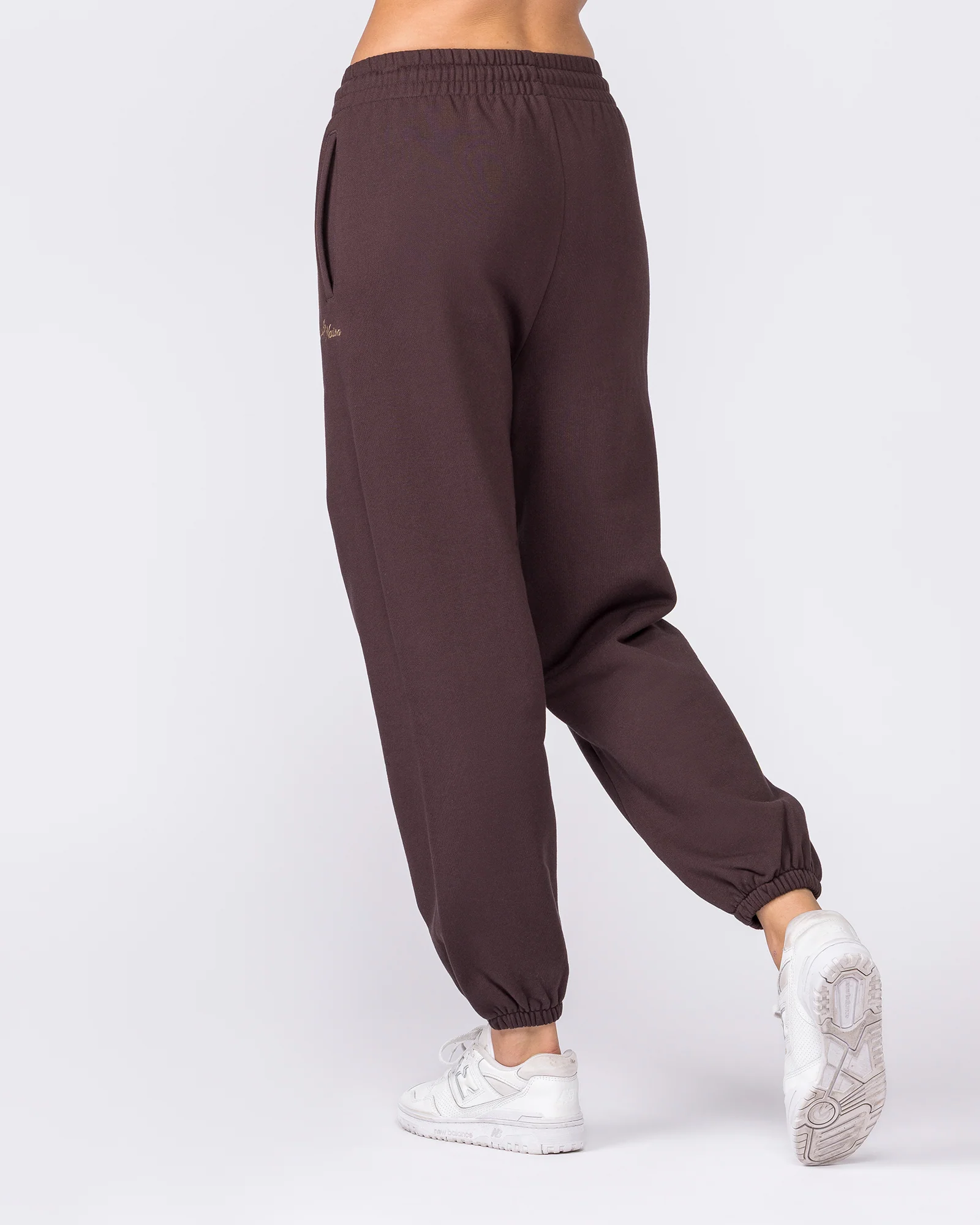 Routine Slouchy Trackies - Cocoa - Image 3