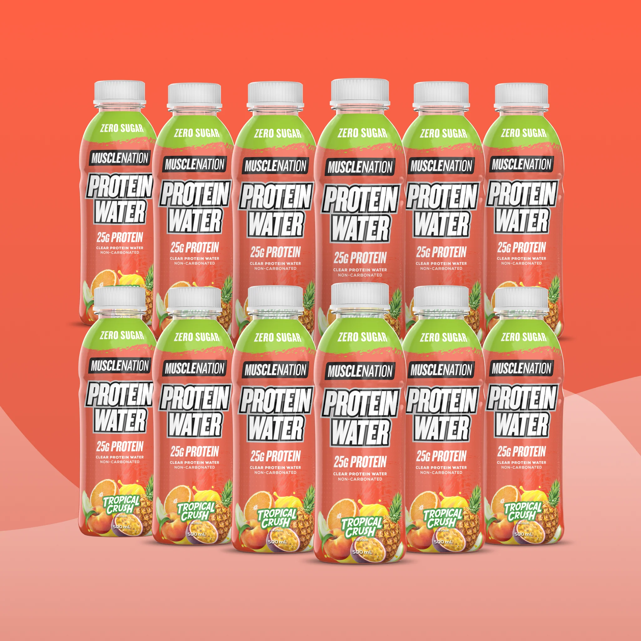 Protein Water RTD - Tropical Crush 500ml (12 Pack)