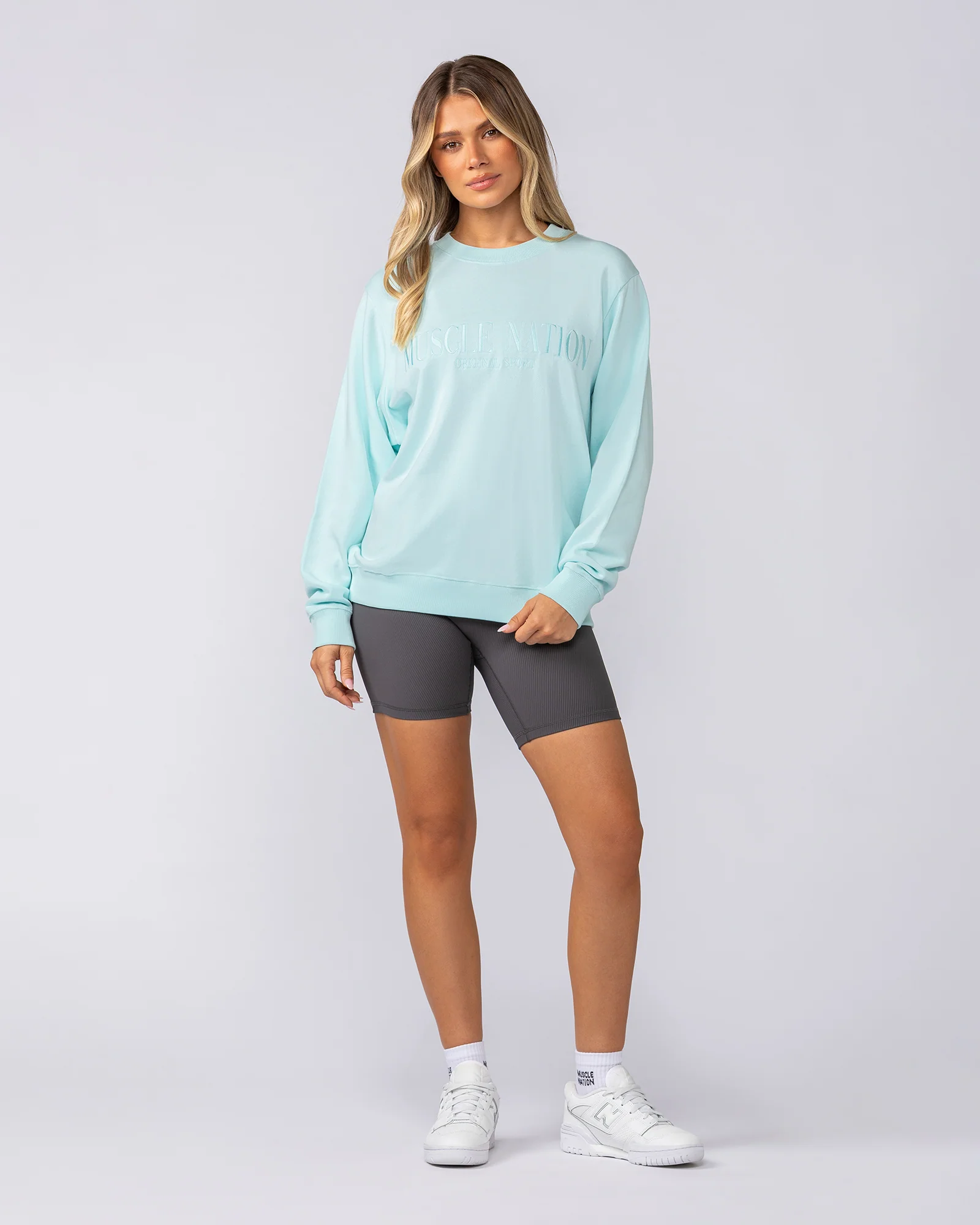 Scholar Relaxed Pullover - Salt Water - Image 6