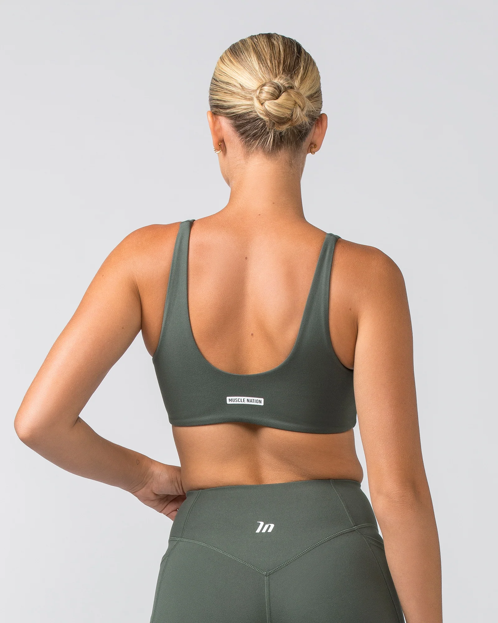Scoop Everyday Bralette - Eucalyptus - Image 5