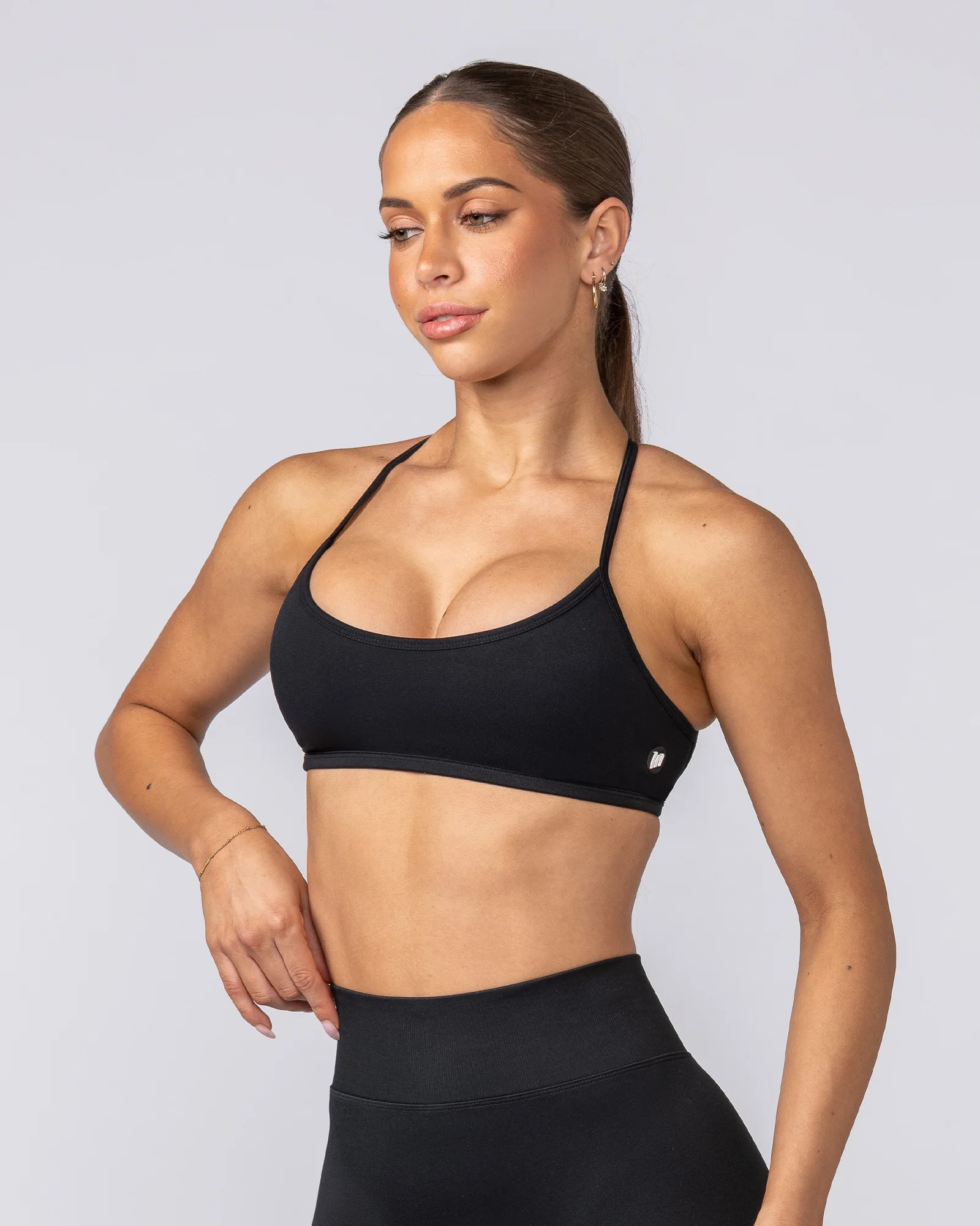 Sculpt Seamless Bralette - Black - Image 3