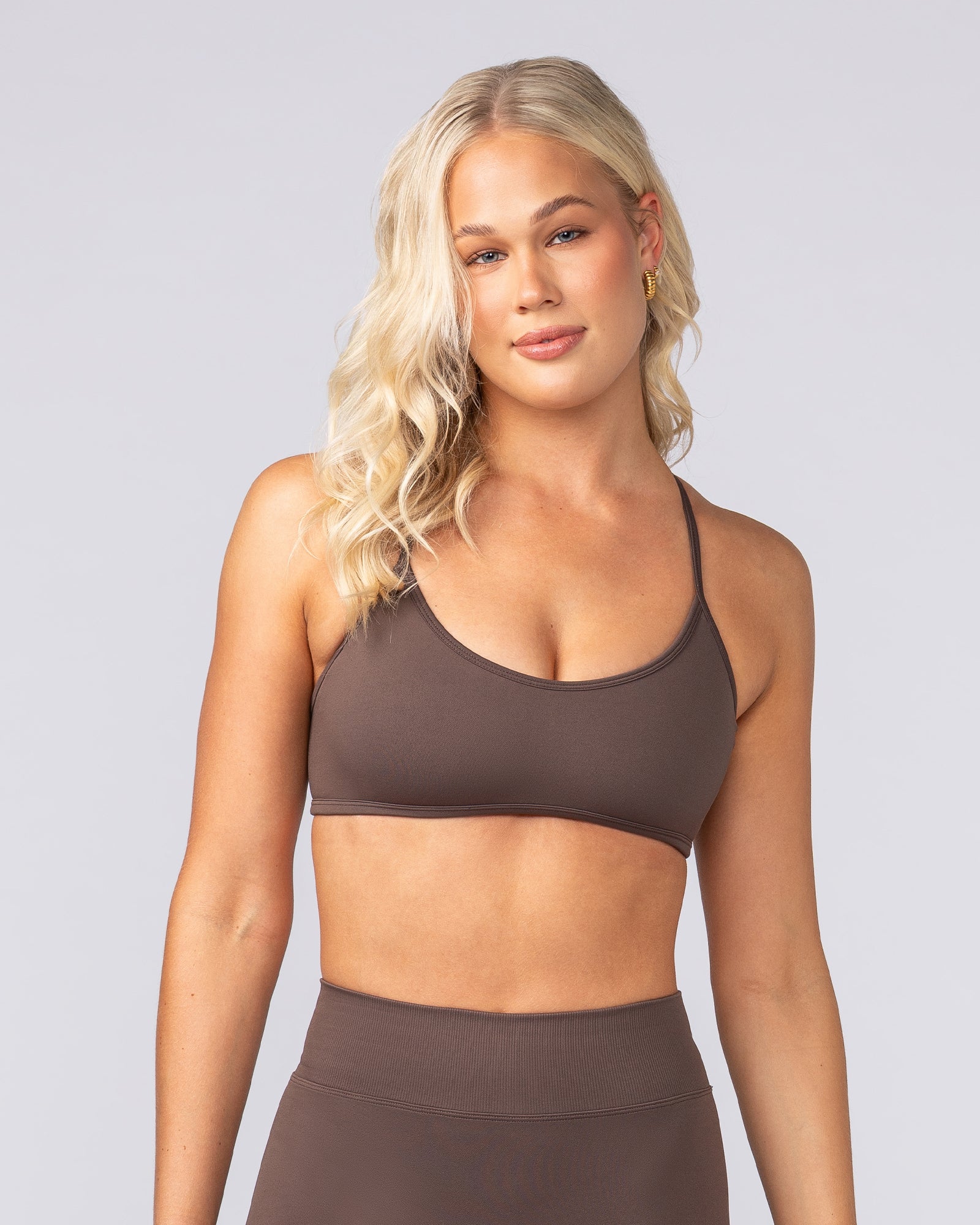 Sculpt Seamless Bralette - Cola - Image 3