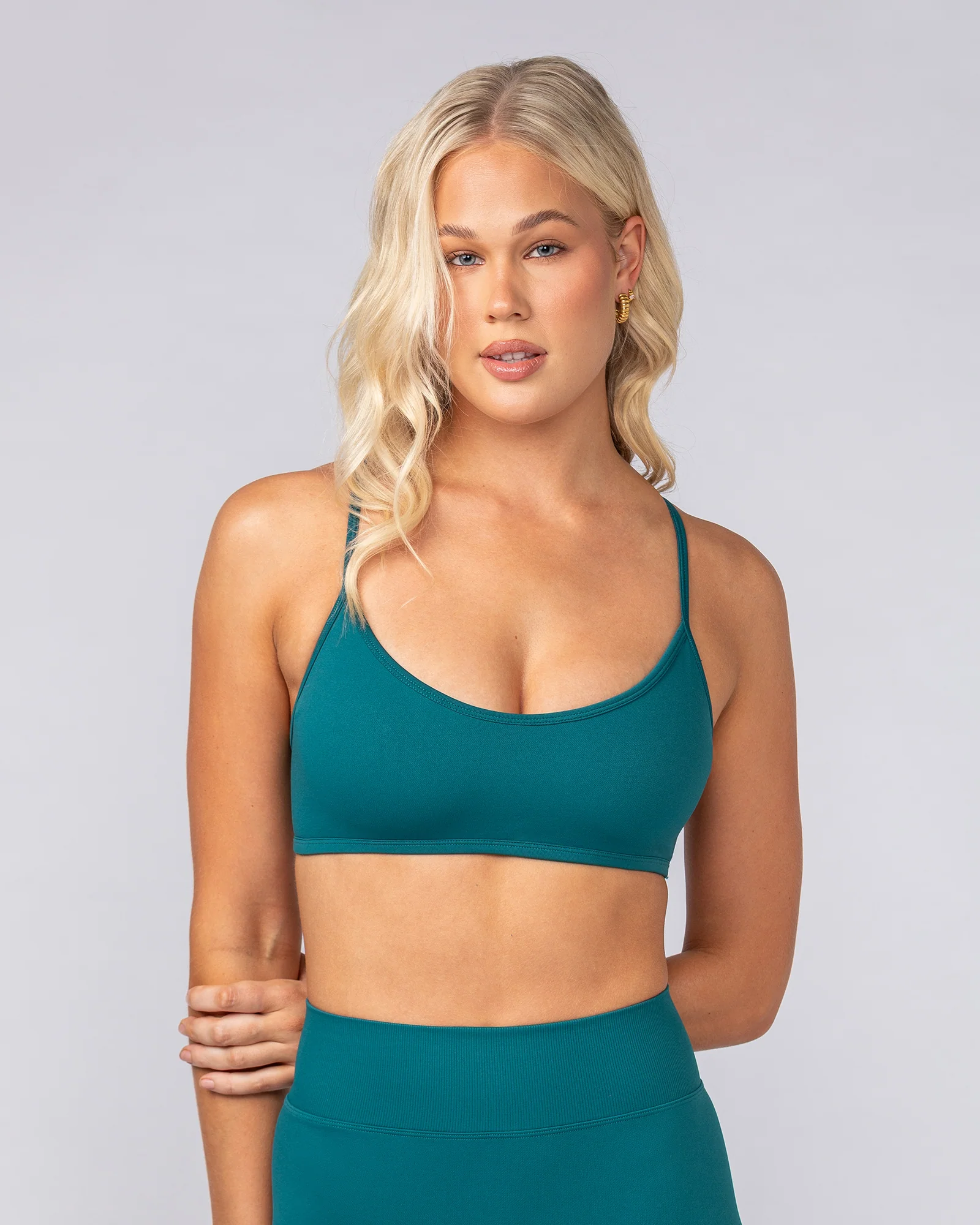 Sculpt Seamless Bralette - Deep Teal - Image 3