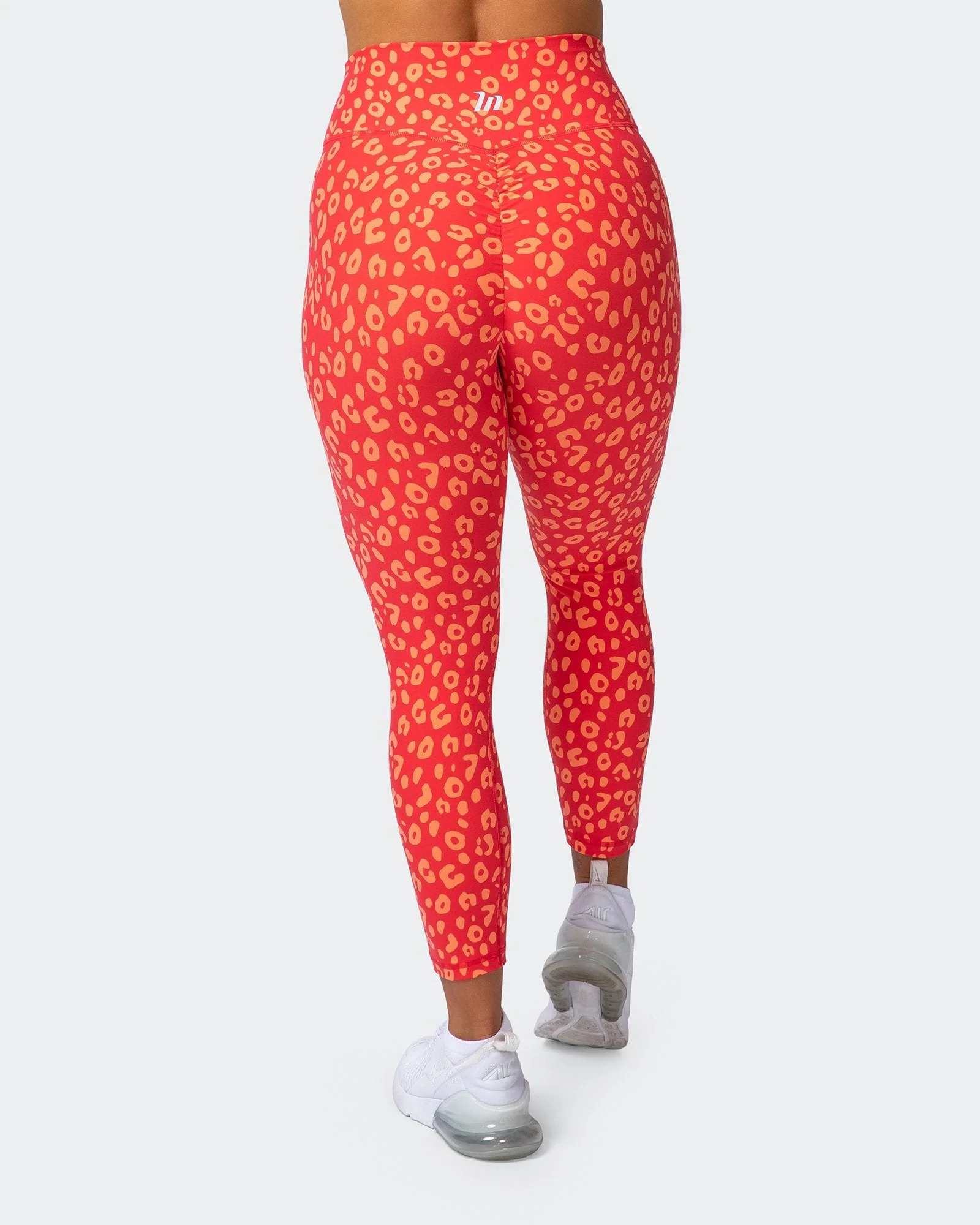 Signature Scrunch 7/8 Leggings - Vibrant Cheetah Print - Image 6