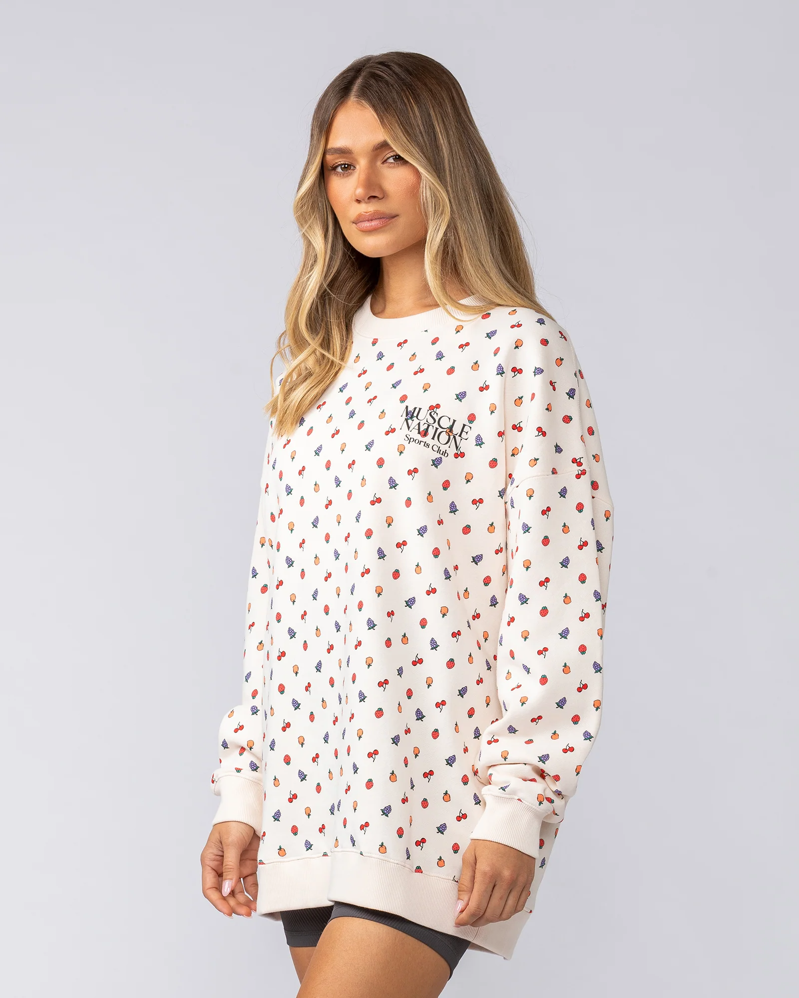 Smoothie Oversized Pullover - Smoothie Print - Image 3