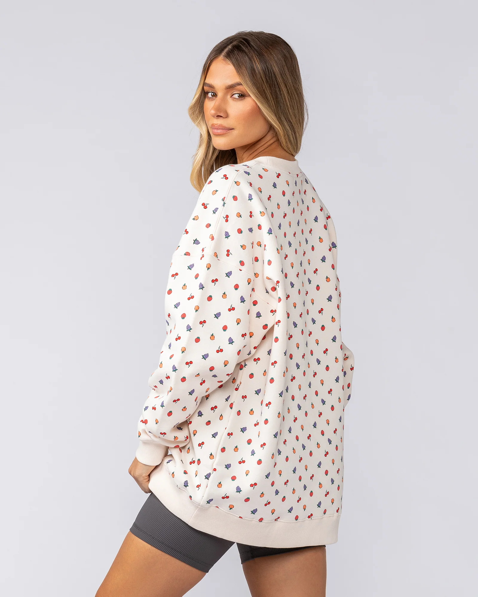 Smoothie Oversized Pullover - Smoothie Print - Image 4
