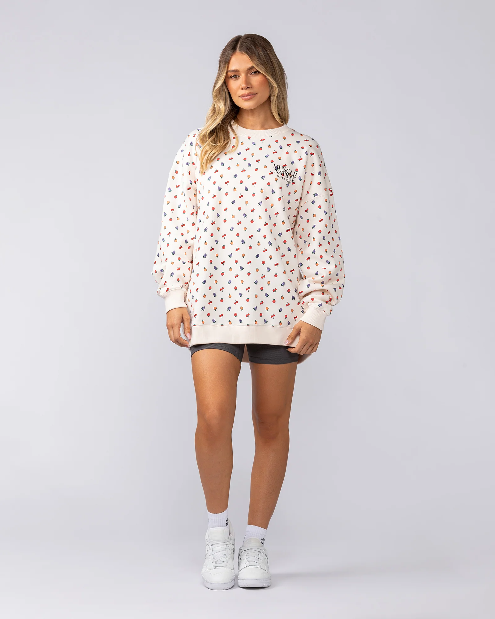 Smoothie Oversized Pullover - Smoothie Print - Image 6