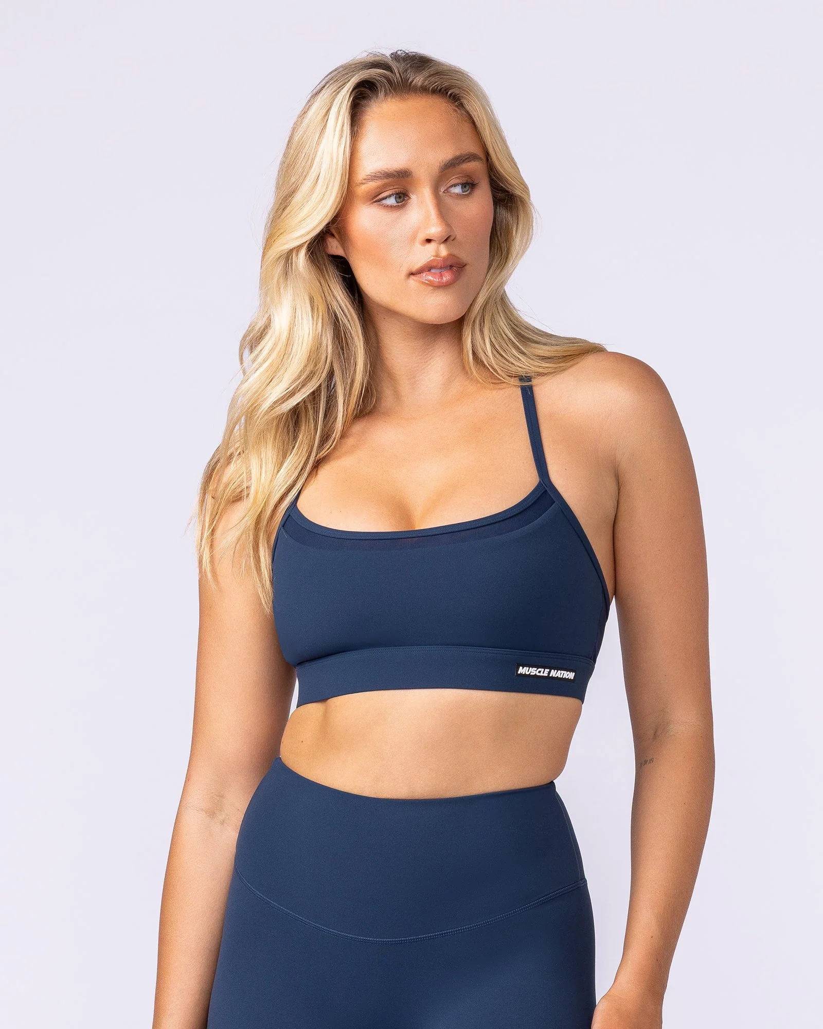 Stadium Bra - Navy