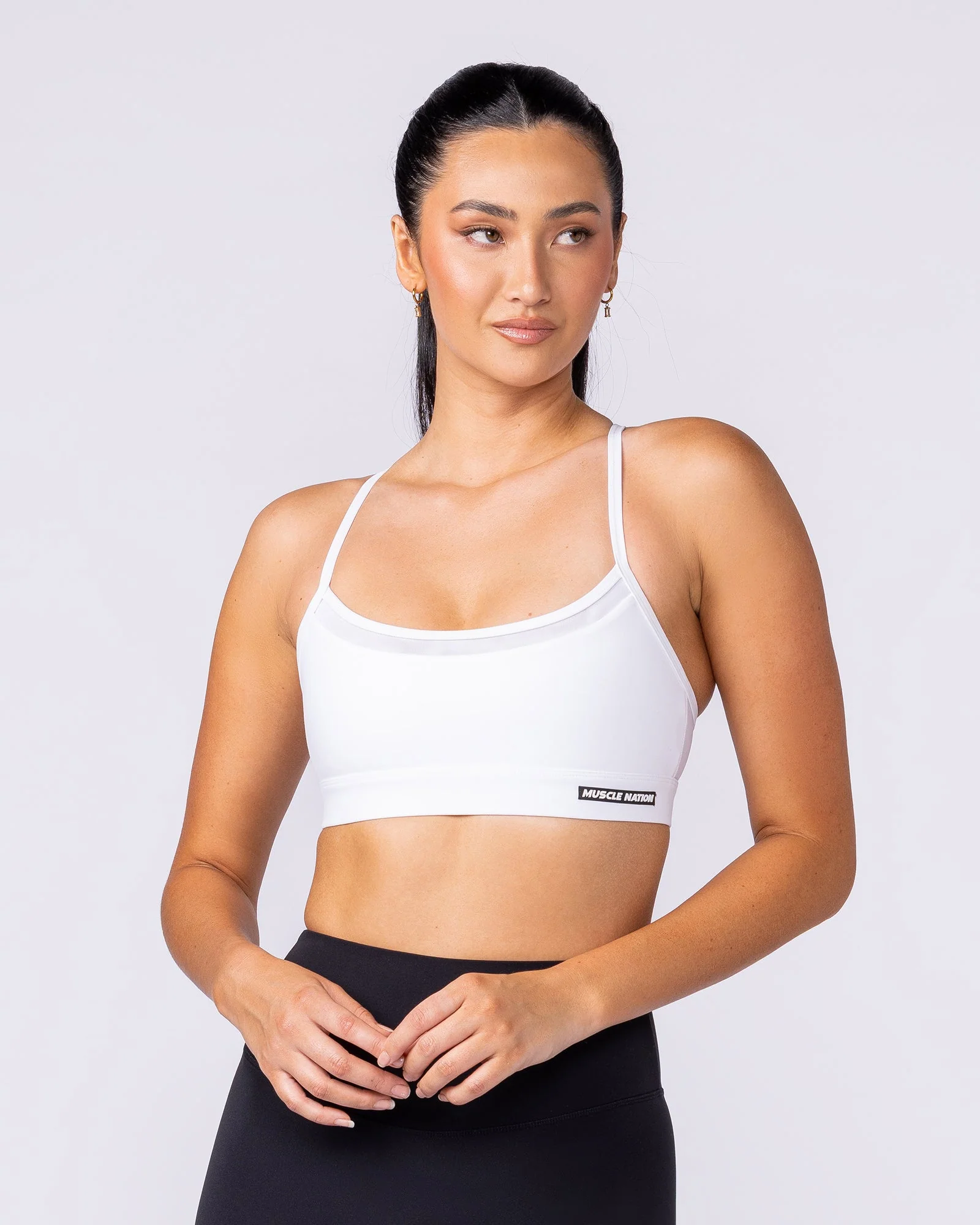 Stadium Bra - White