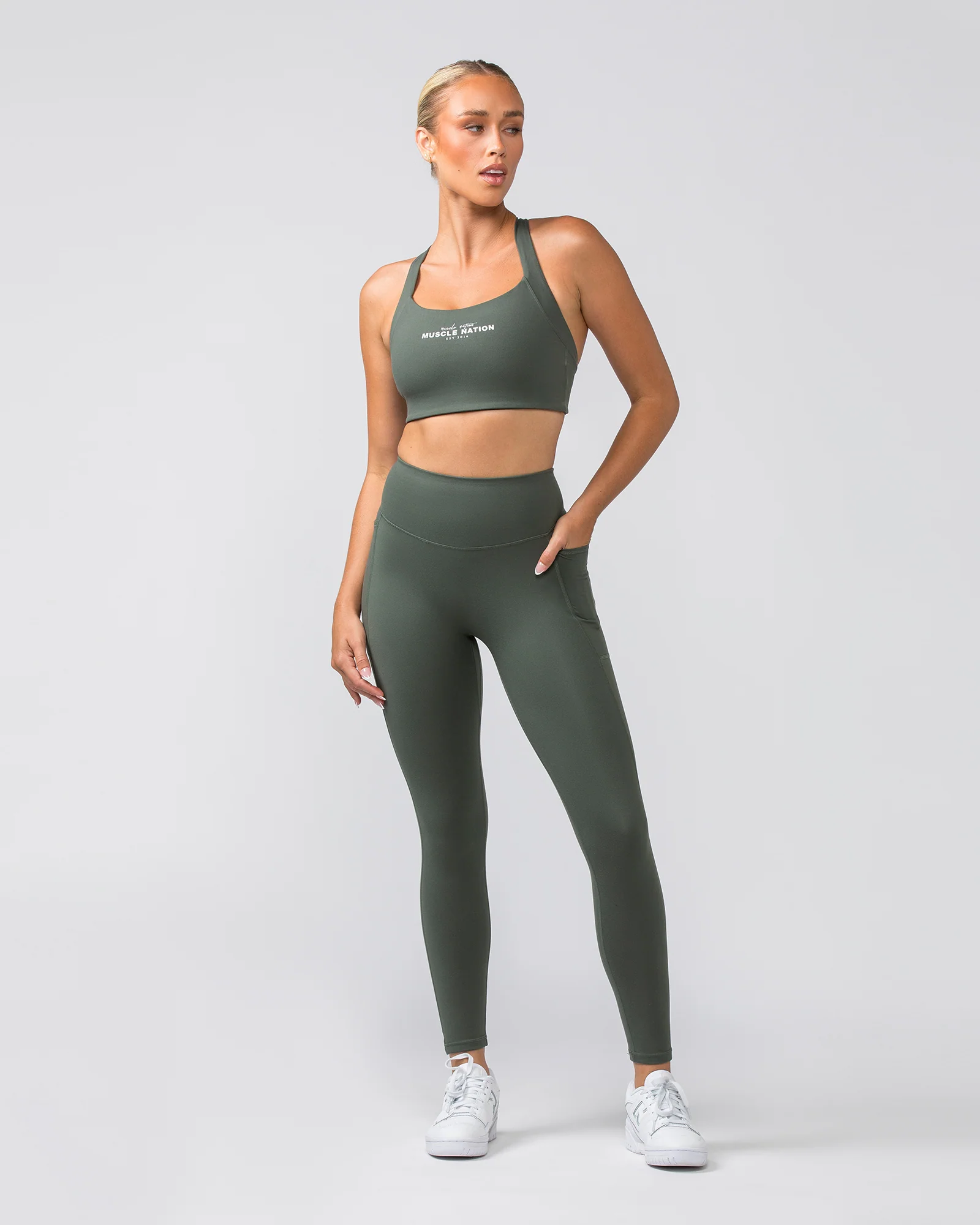 Staple Bra - Eucalyptus - Image 7