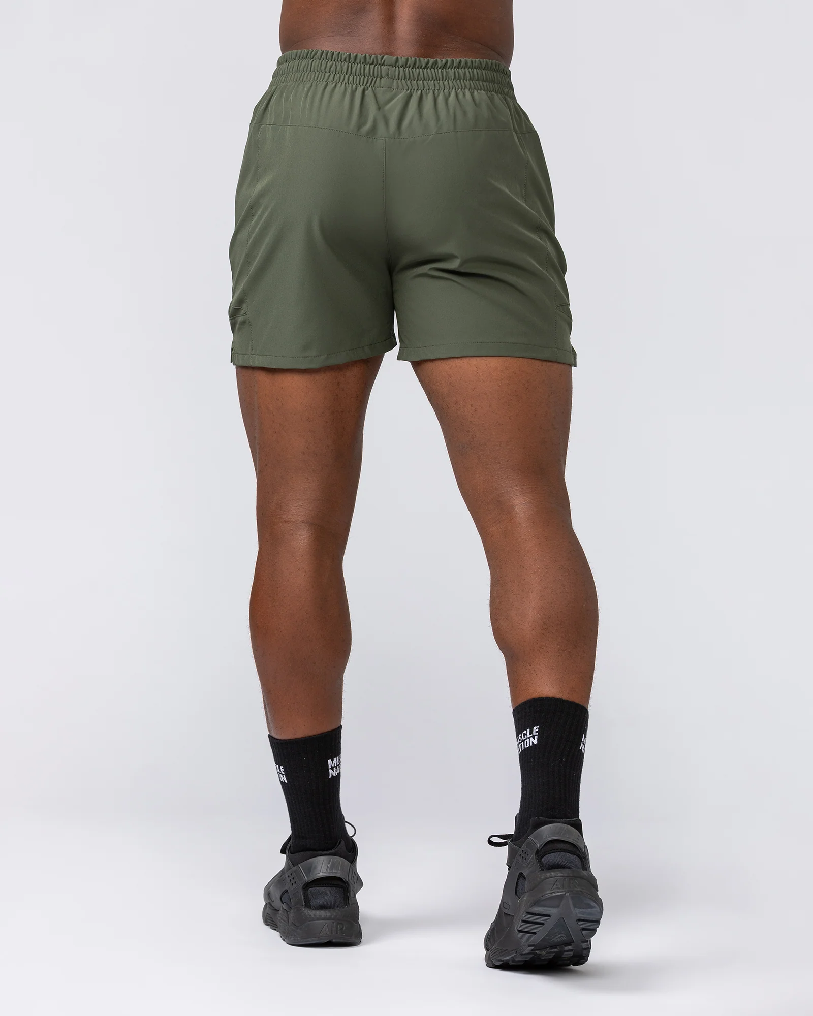 Streamline Training 3" Shorts - Dark Khaki - Image 5