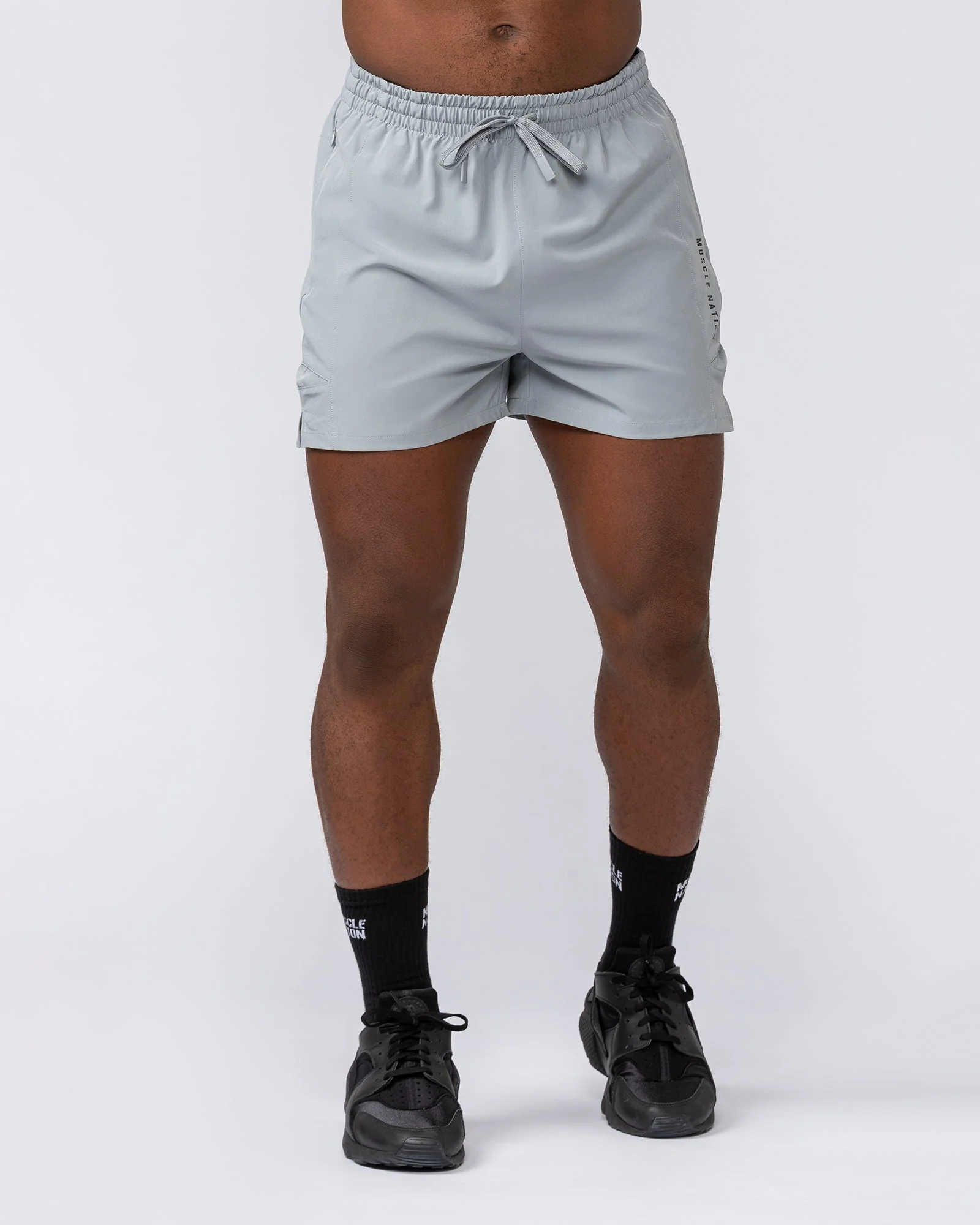 Streamline Training 3" Shorts - Jet Grey - Image 3