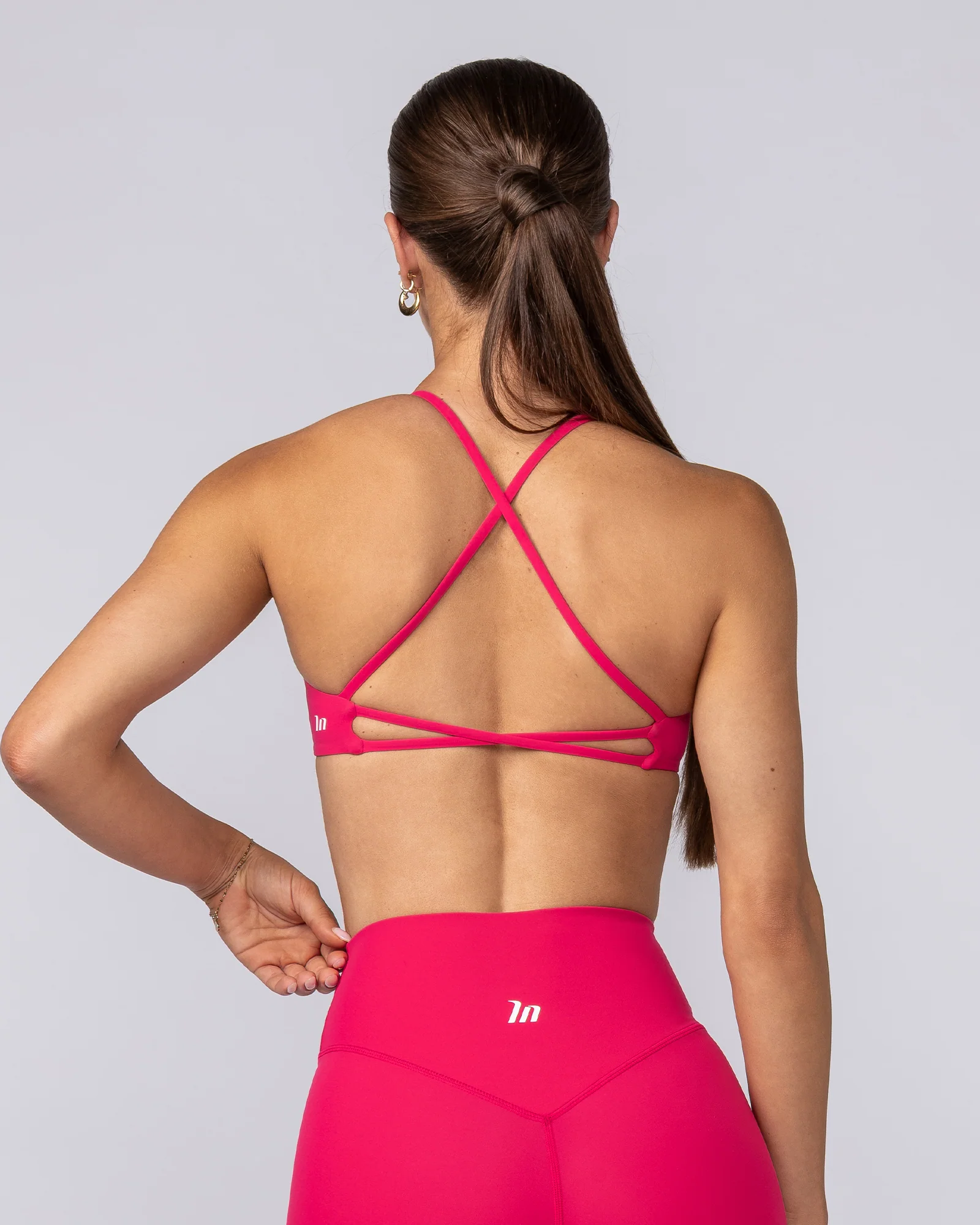 Strike Aura Bralette - Cherry Crimson - Image 4