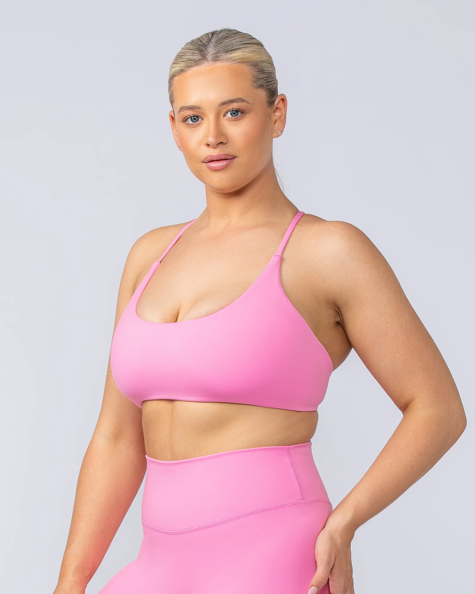 Strike Bralette - Hollywood Pink - Image 2