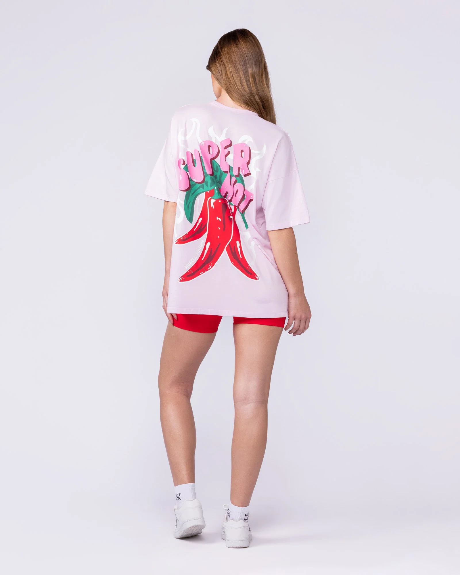 Super Hot Oversized Tee - Pink Lady - Image 6