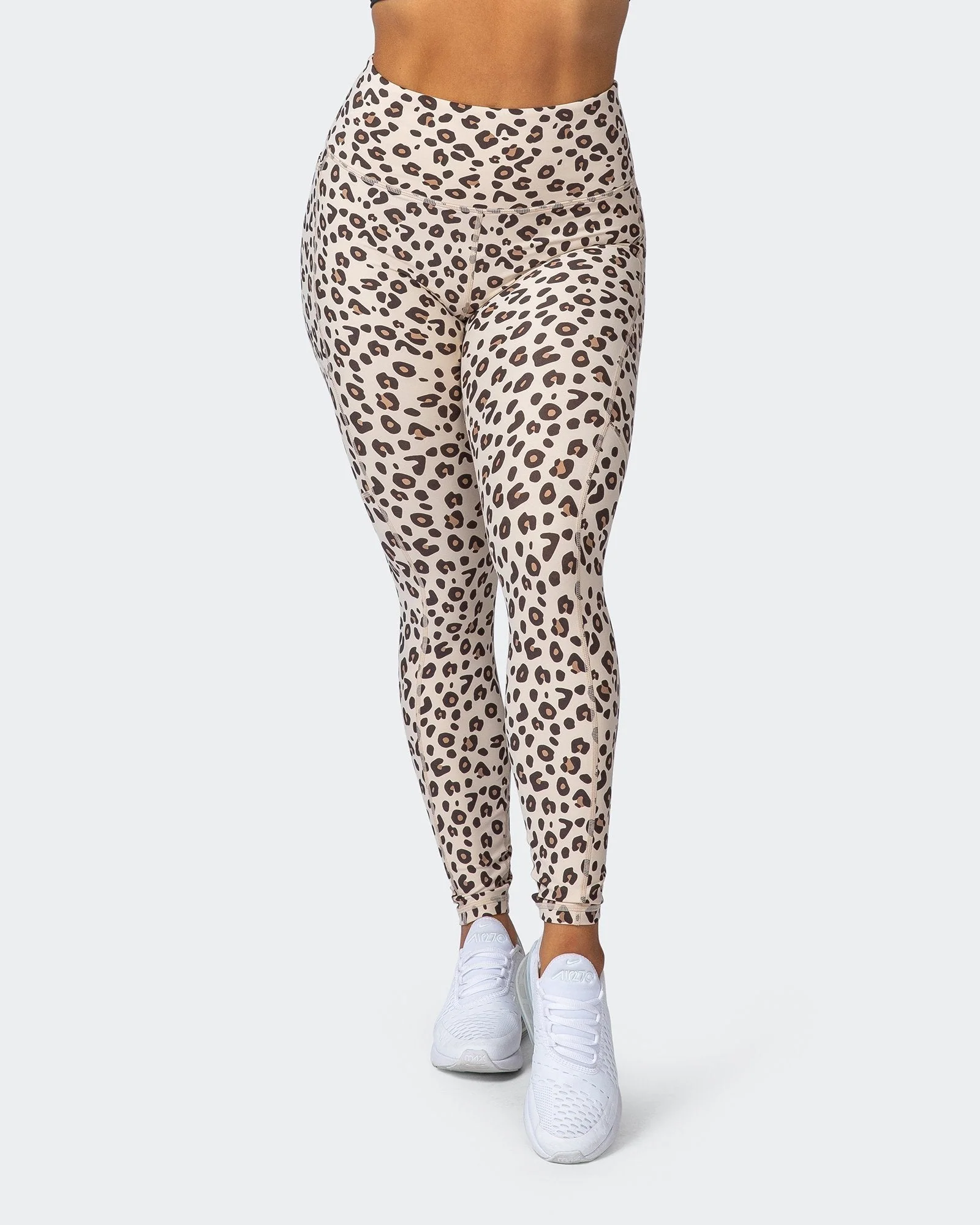Superior Squat Pocket Ankle Length Leggings - Cheetah Print - Image 4