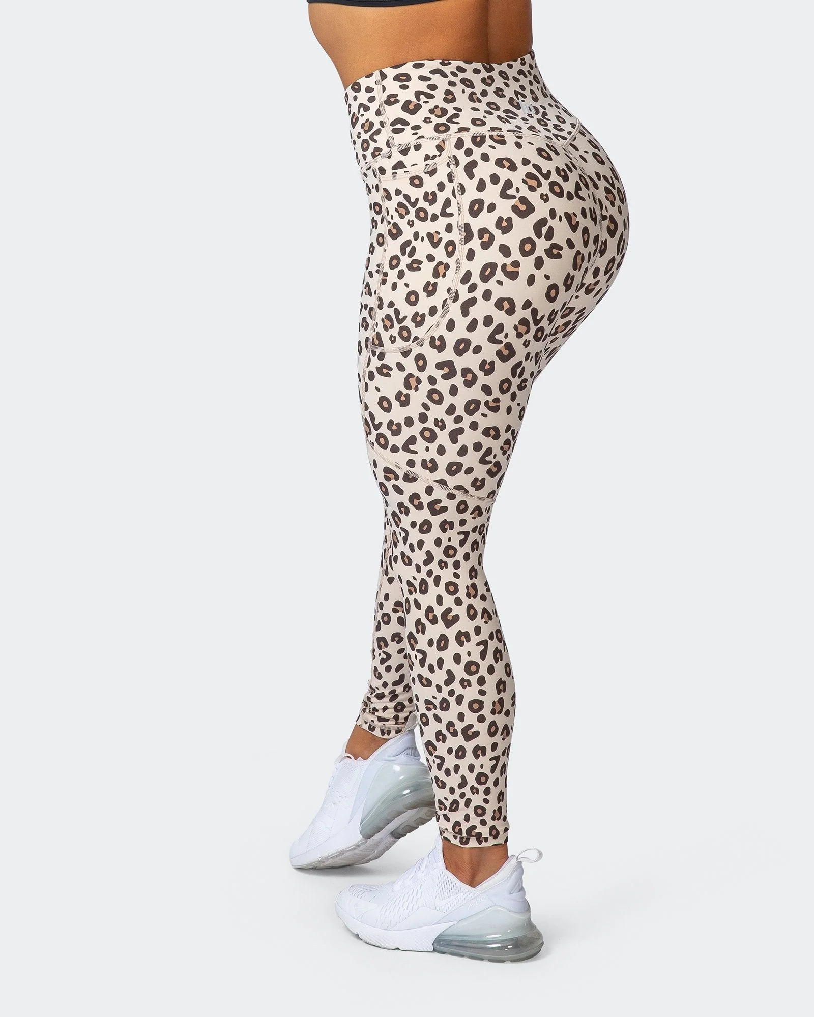 Superior Squat Pocket Ankle Length Leggings - Cheetah Print - Image 7