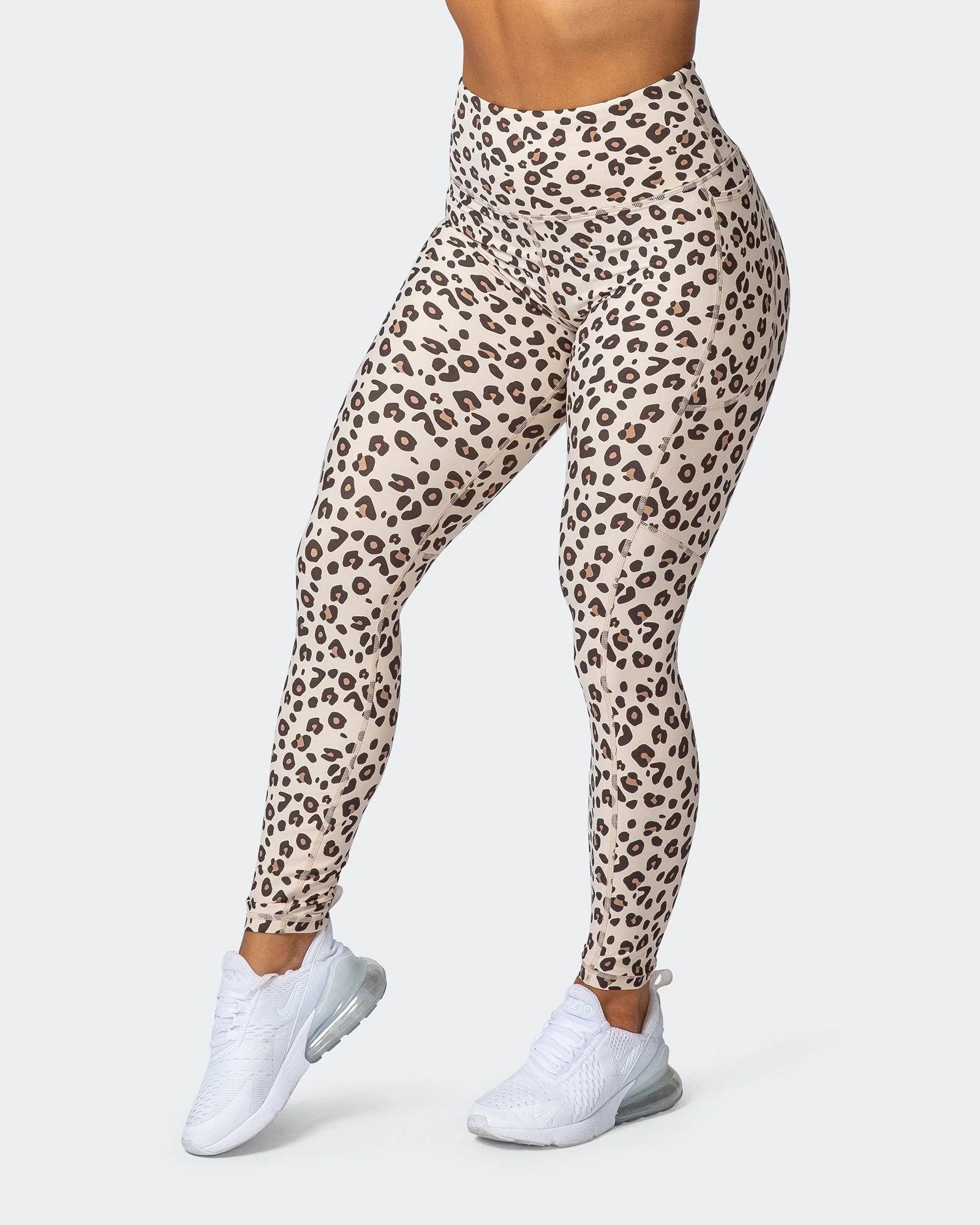 Superior Squat Pocket Ankle Length Leggings - Cheetah Print - Image 8
