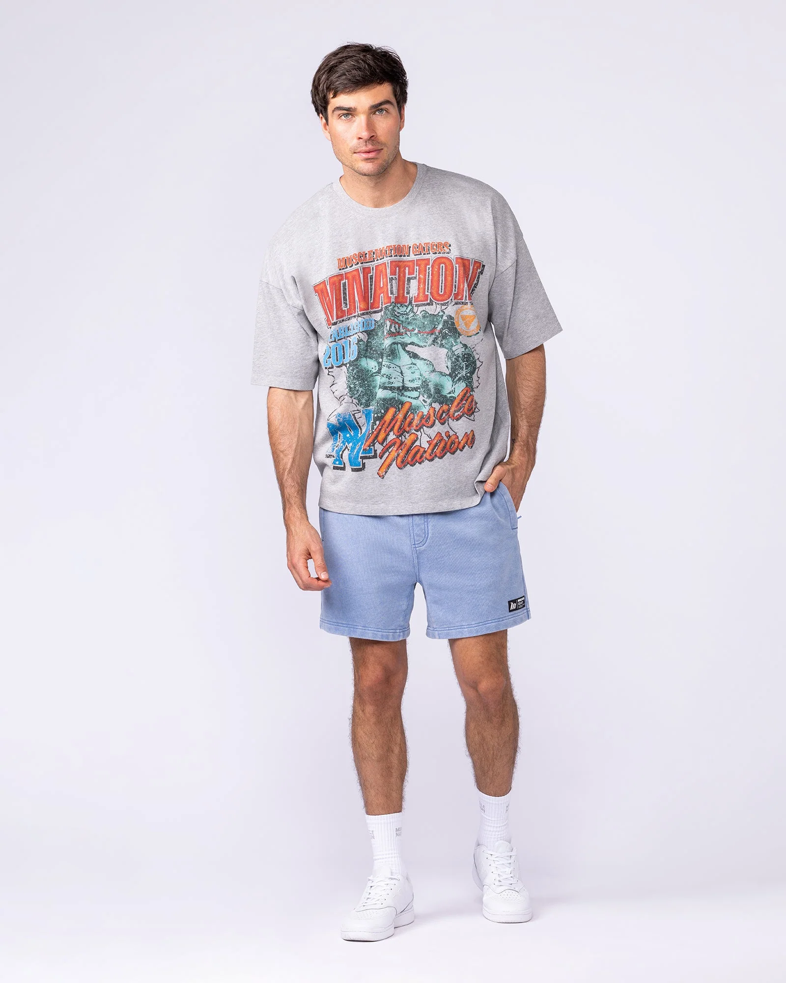 Sweat 5" Shorts - Washed Pacific - Image 6