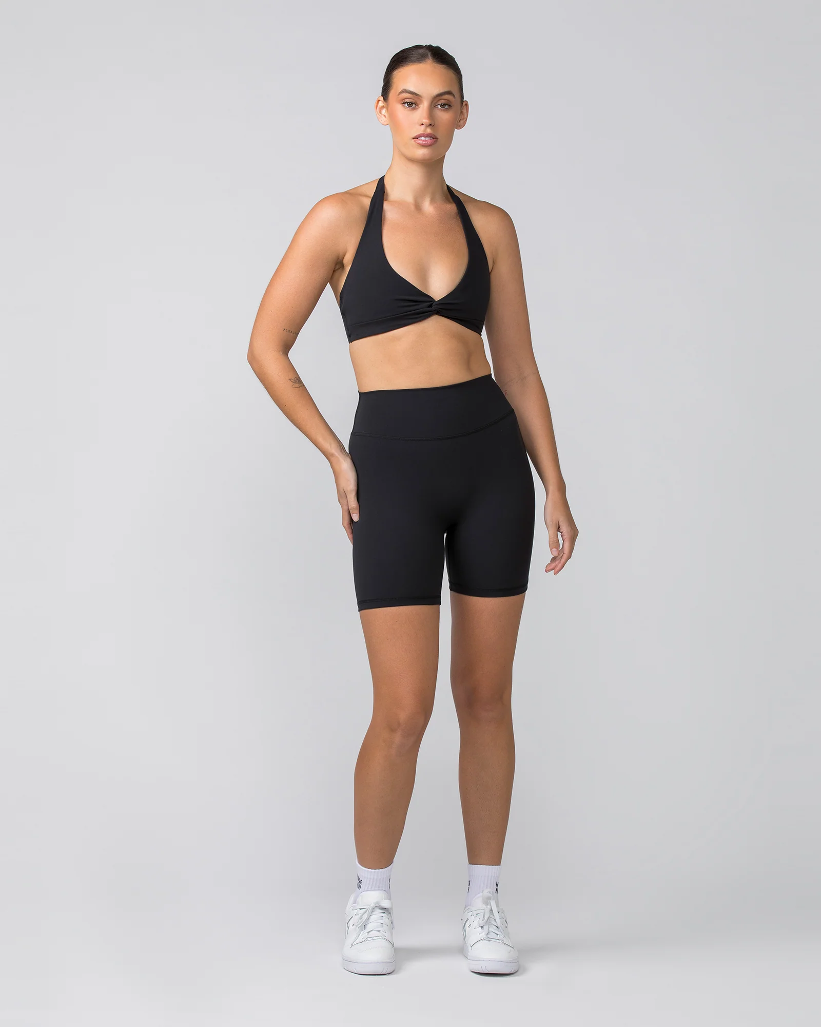 Ultra Aura Bike Shorts - Black - Image 6