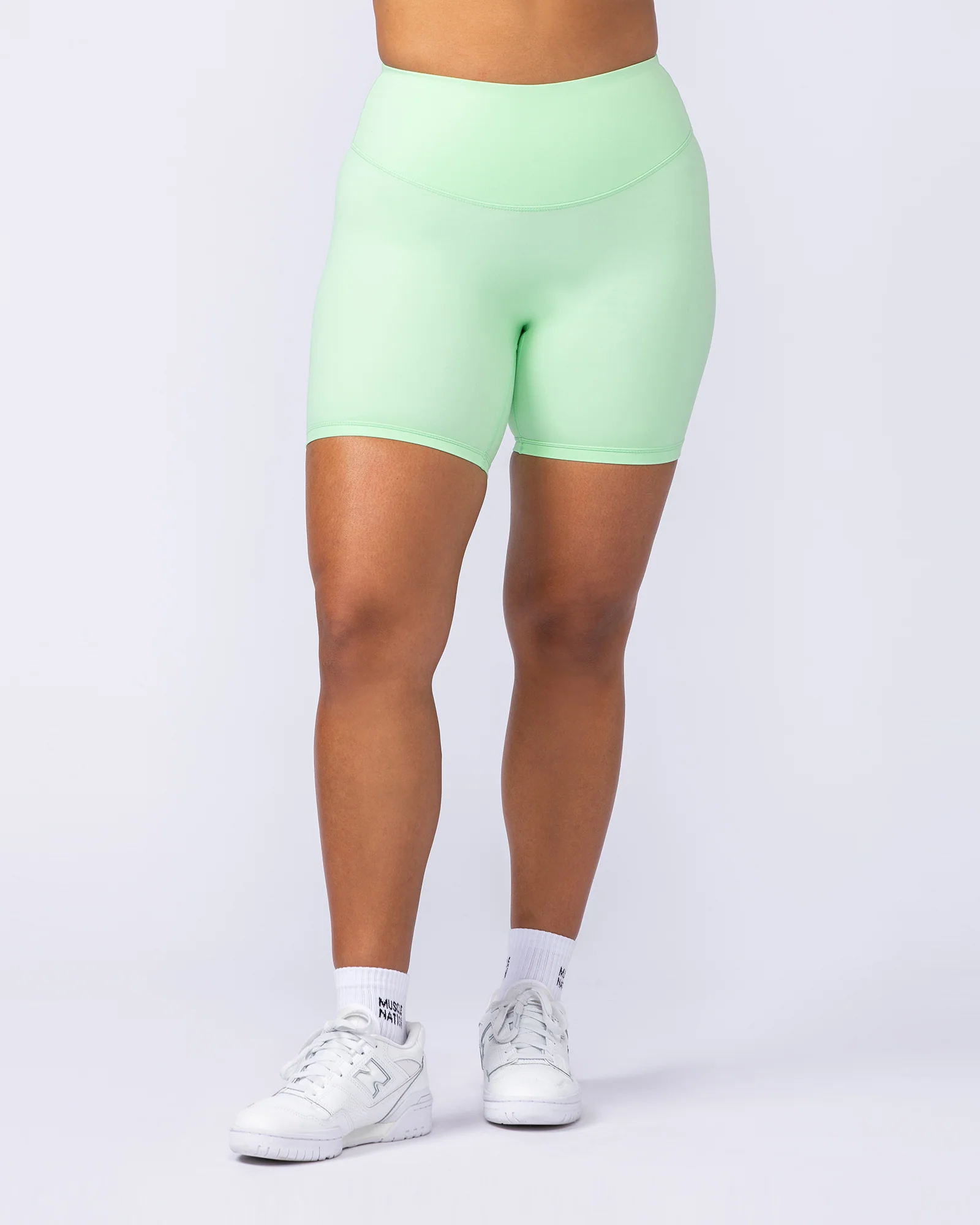 Ultra Aura Bike Shorts - Lime Splice - Image 3