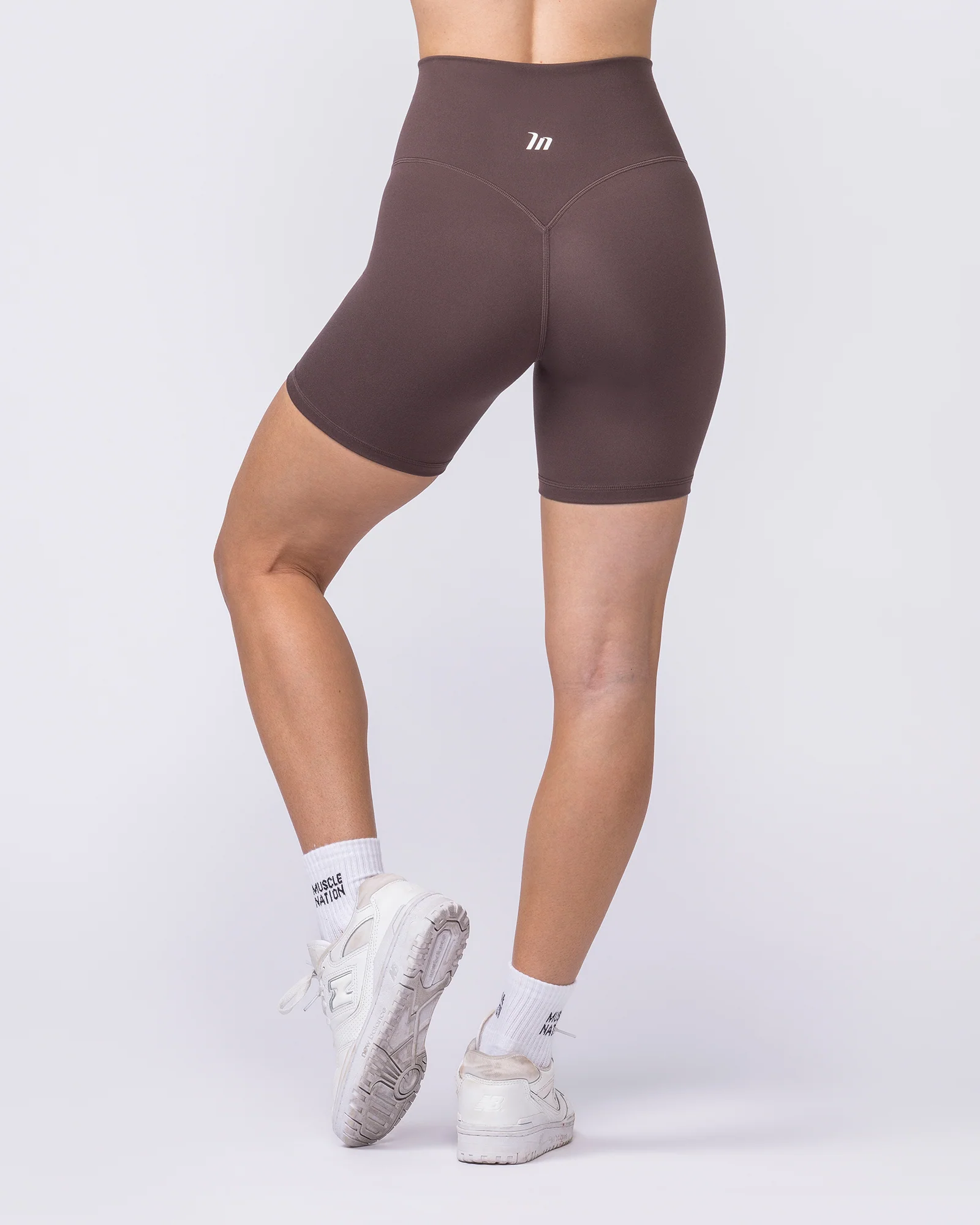 Unrivalled Bare Bike Shorts - Cola - Image 8